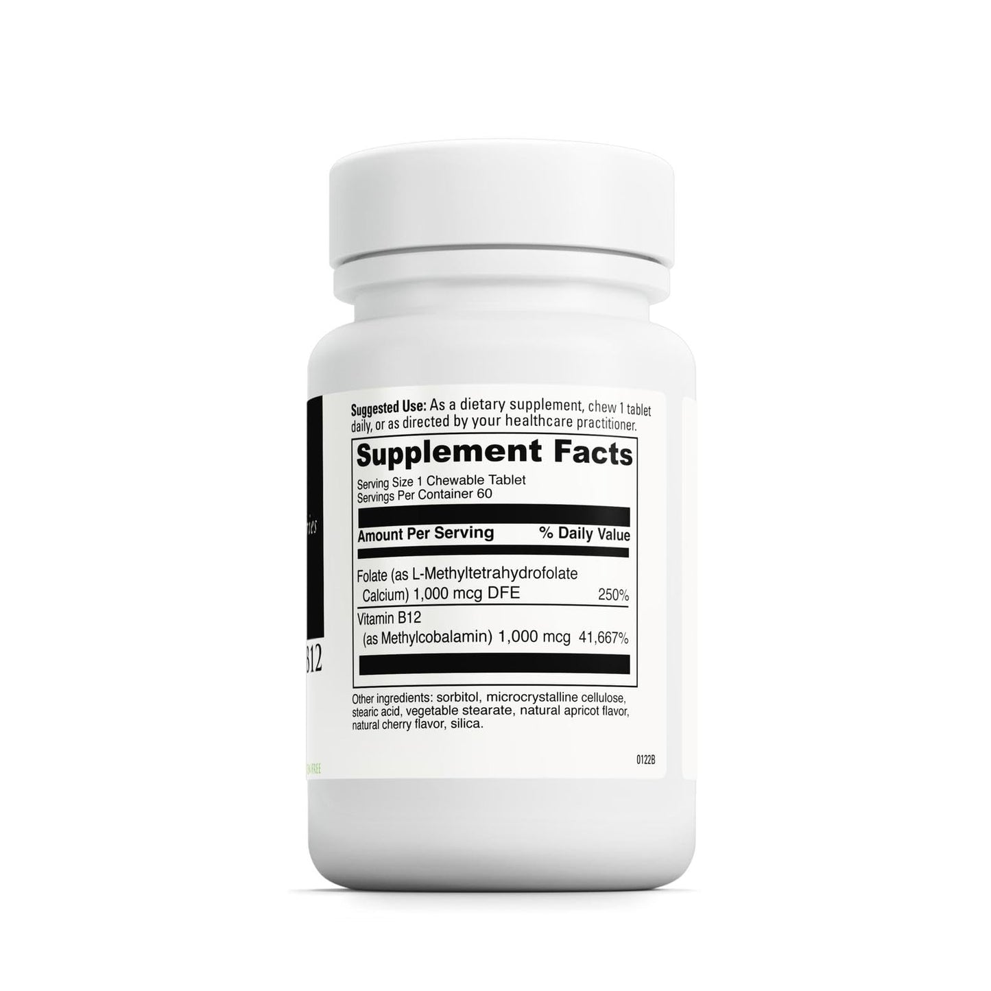 DAVINCI Active Folate B12 Tablet, 60 Count