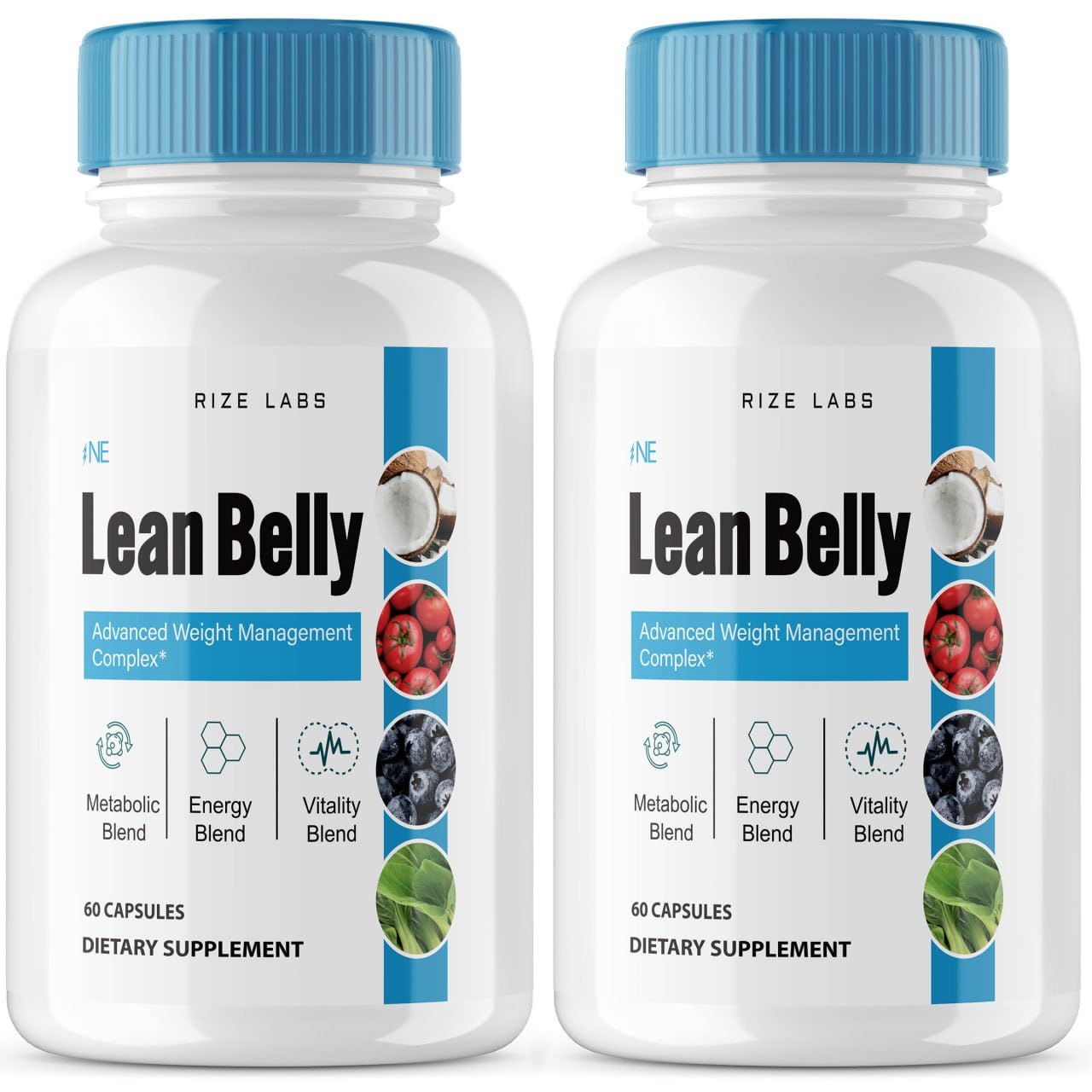 Rize Labs Lean Belly Juice Powder Capsules 120 Capsules