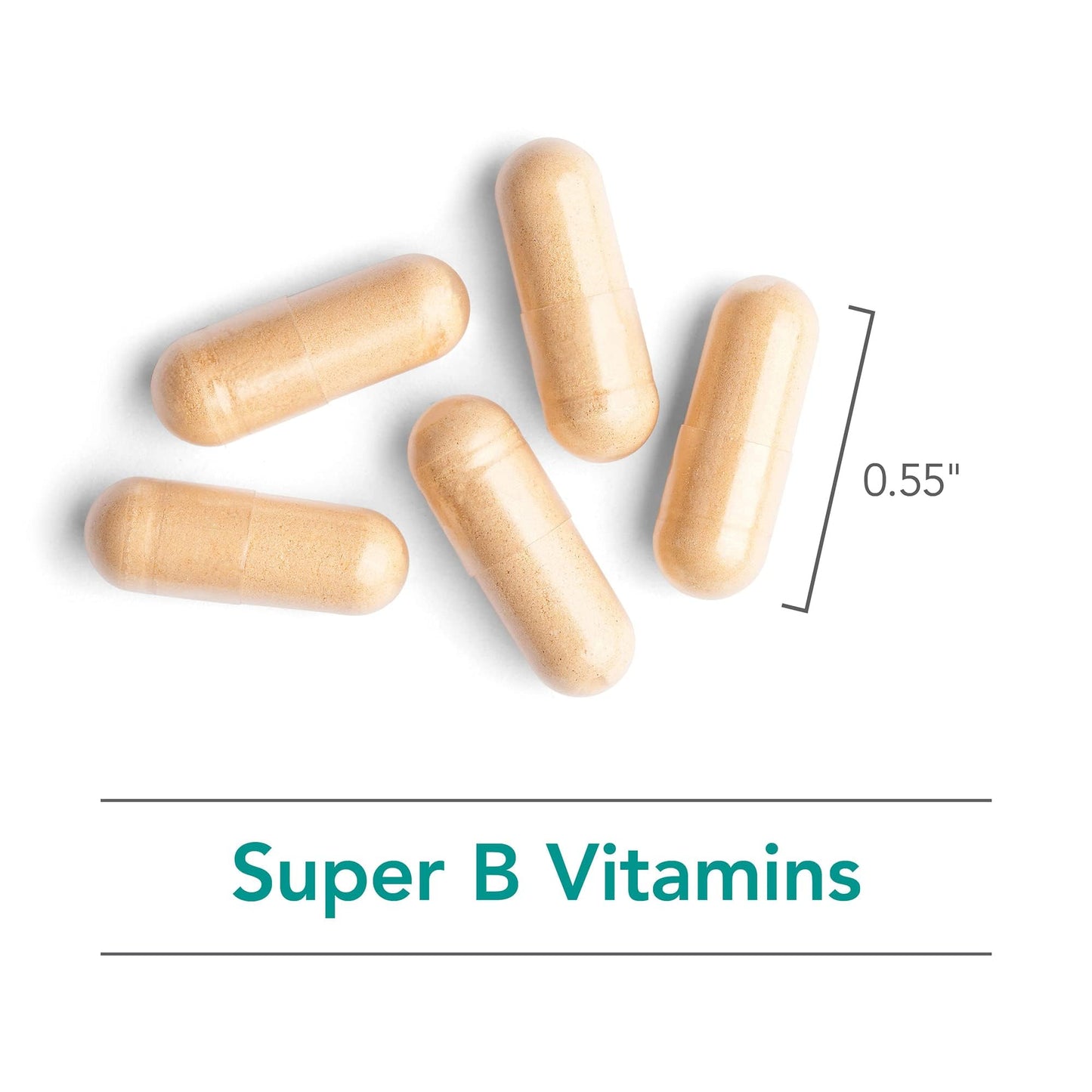 Allergy Research Group NutriCology Super B Vitamins - Complete B-Vitamin Complex, 120 Capsules