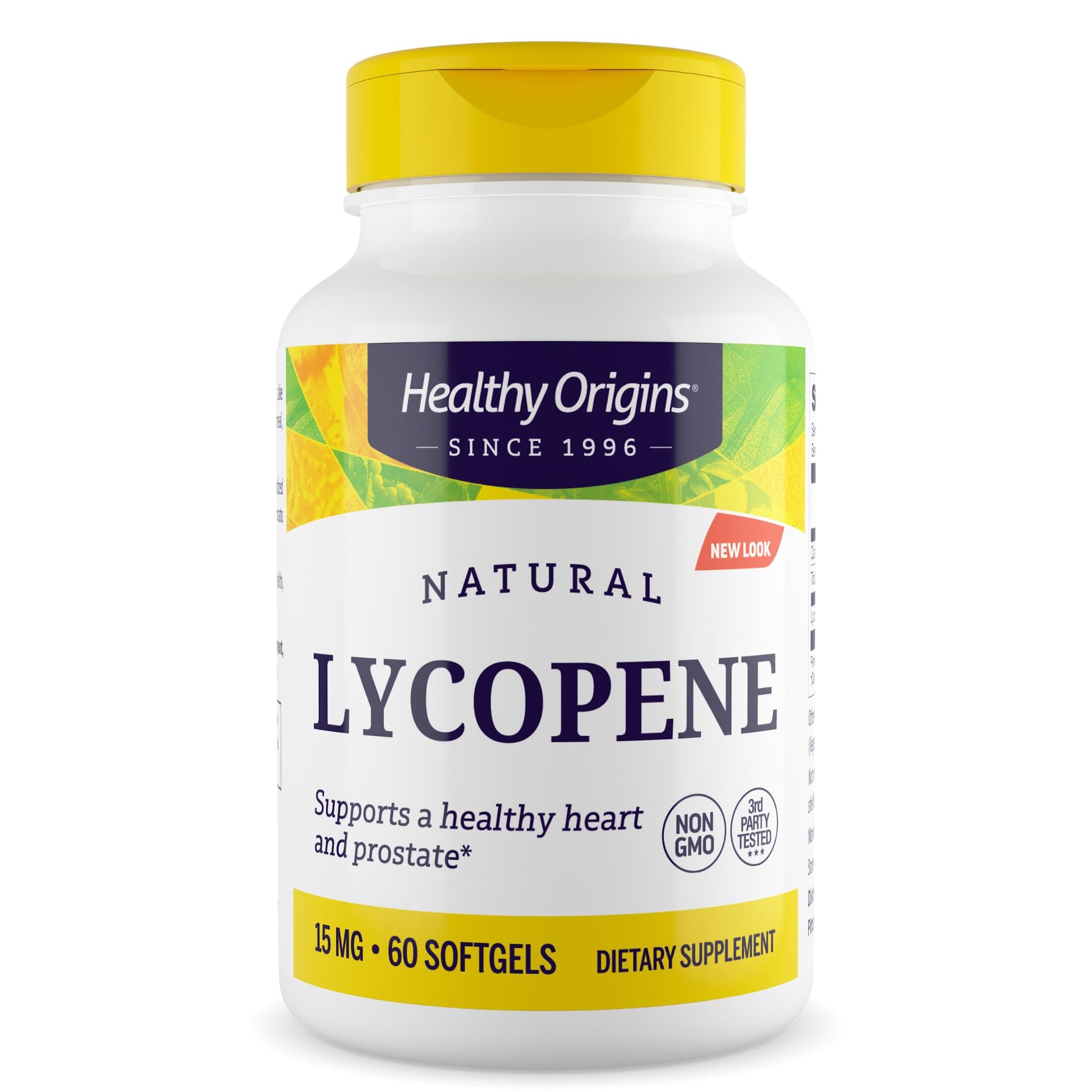 Healthy Origins Lycopene 15 mg Softgel, 60 Softgels