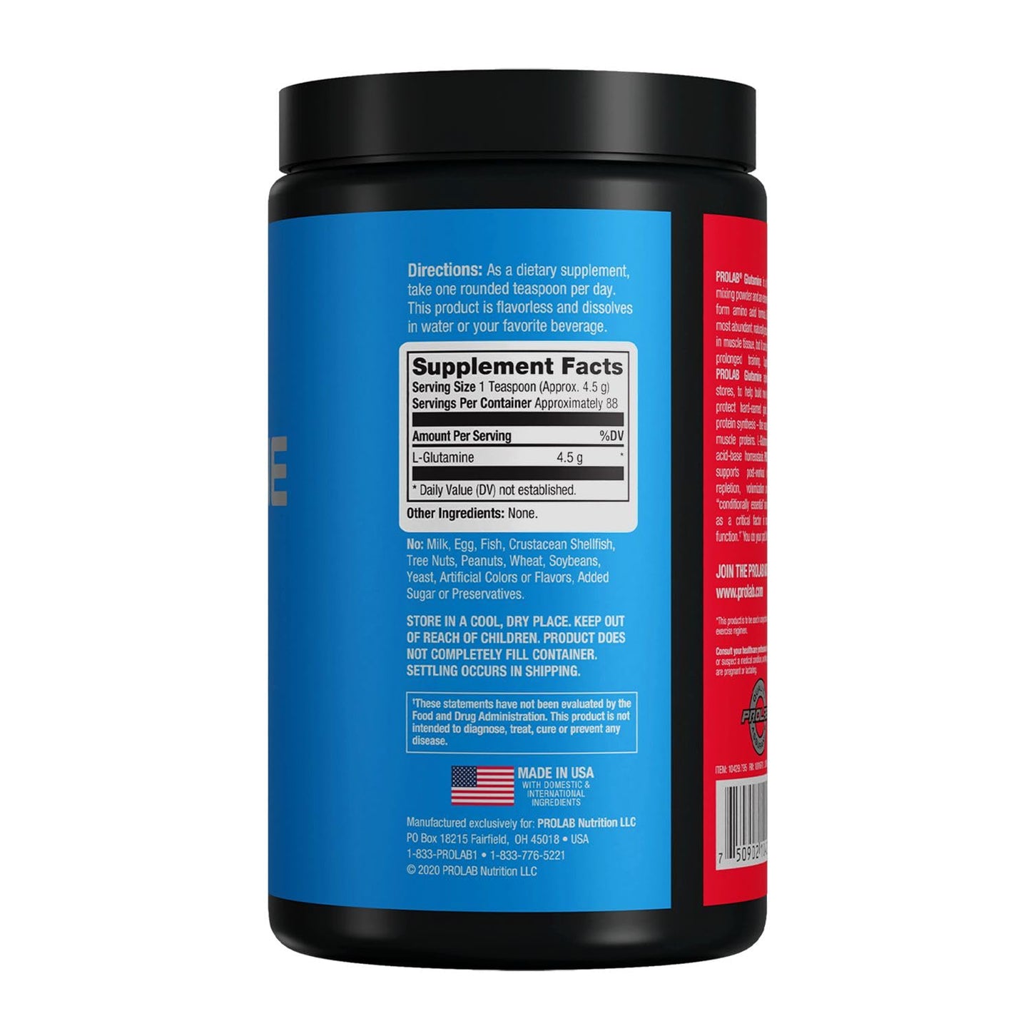 ProLab L-Glutamine Powder 14.1 Ounce