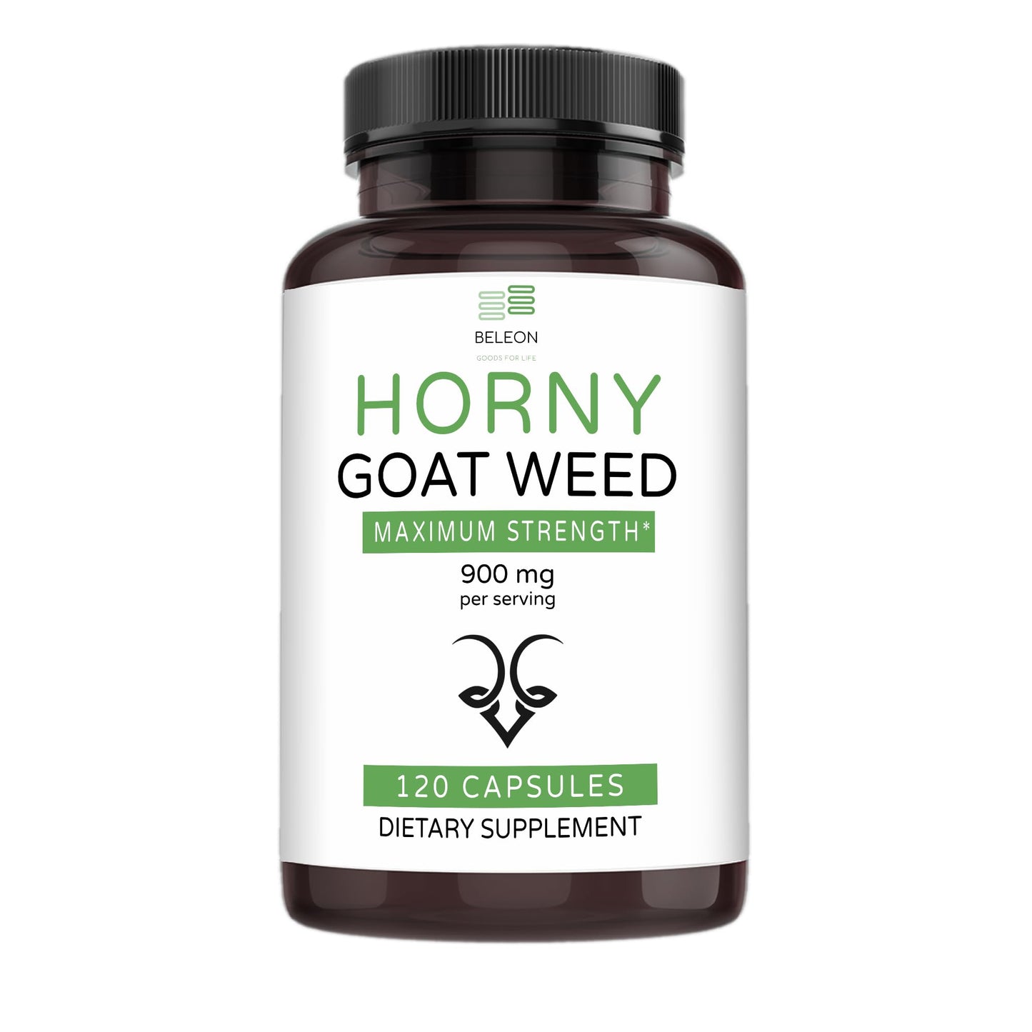 Beleon Goods For Life Horny Goat Weed Extract 120 Capsules
