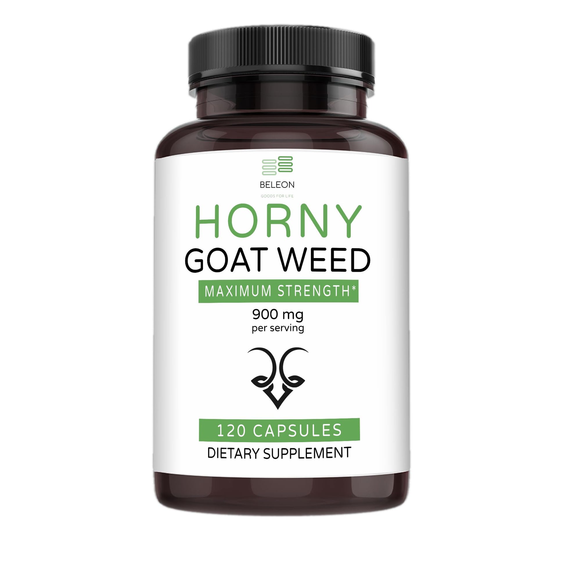 Beleon Goods For Life Horny Goat Weed Extract 120 Capsules