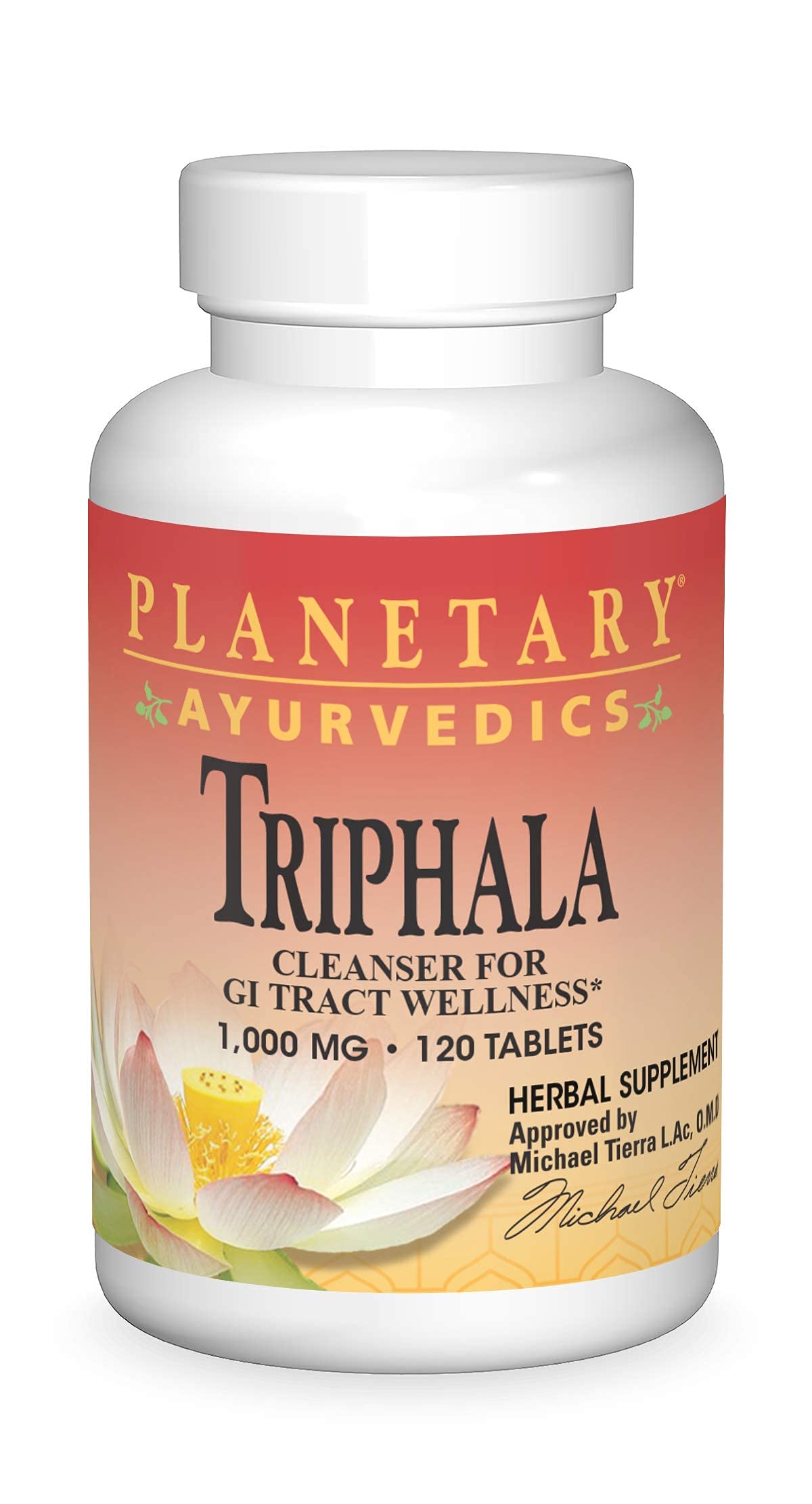 Planetary Herbals Triphala 1000mg Tablet 120 Count