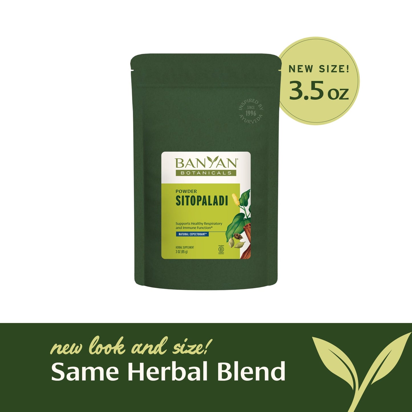 Banyan Botanicals Sitopaladi Powder 3.25 oz