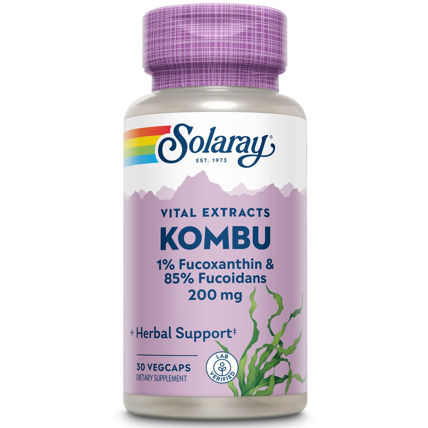 SOLARAY Fucoxanthin 400 mg Capsule, 30 Count