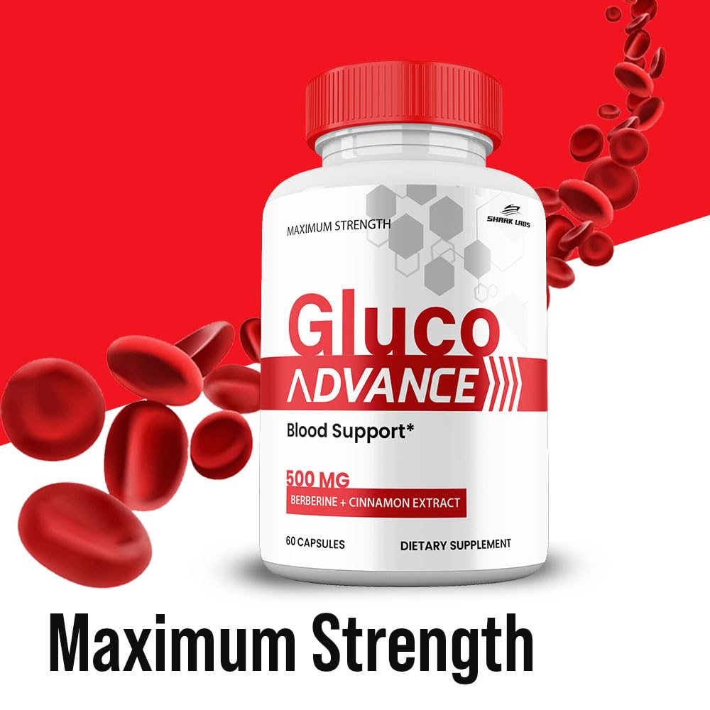 Shark Labs Gluco Advance Capsule 60 Count