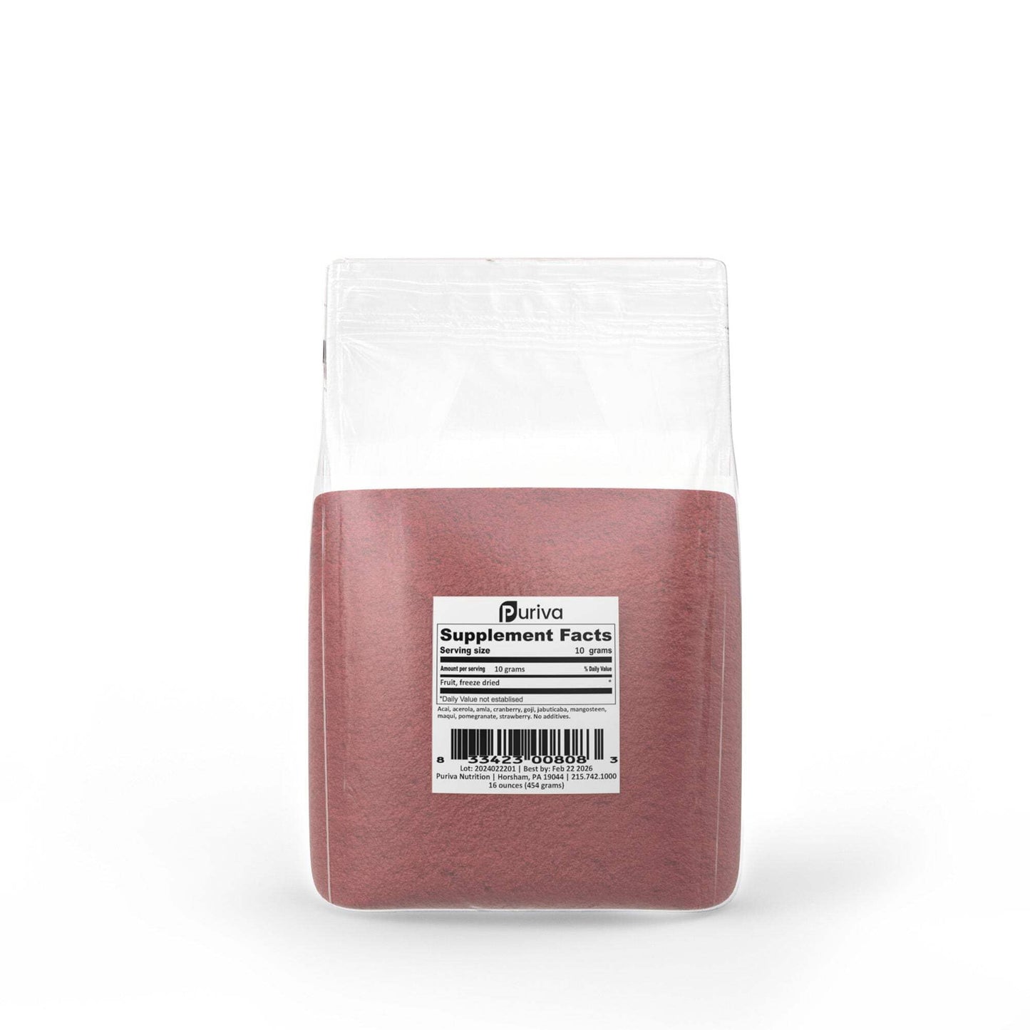 Puriva Nutrition Fruit Powder 16