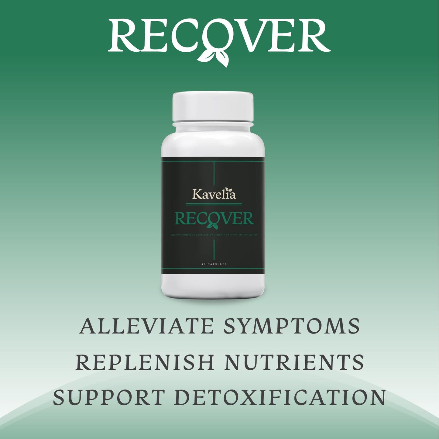 Kavelia Recovery - Pre & Post Drinking Aid, Capsule, 1 Count