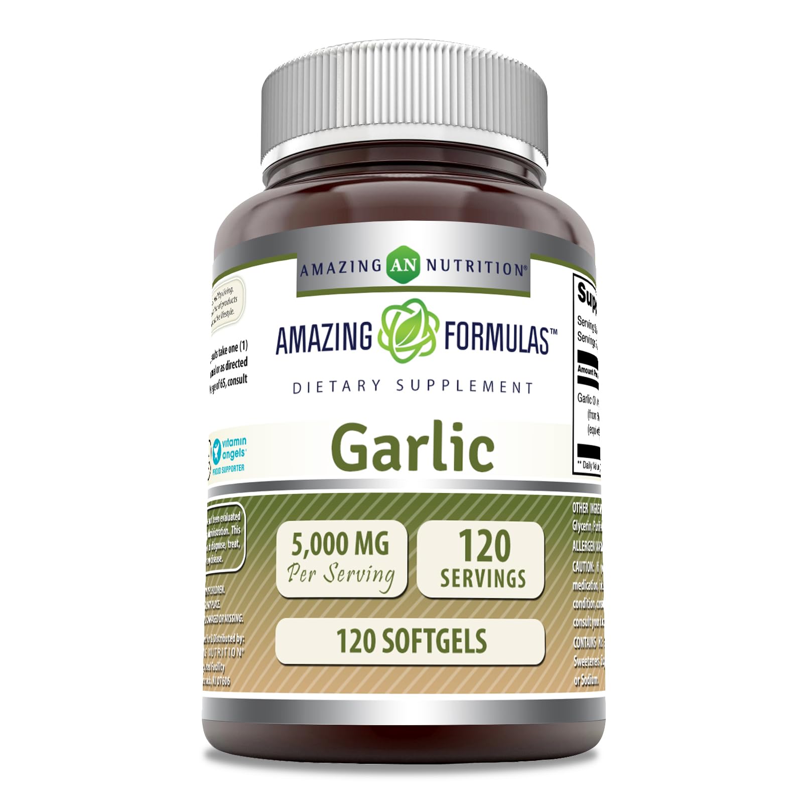 Amazing Nutrition Garlic Supplement Softgel 1 Count