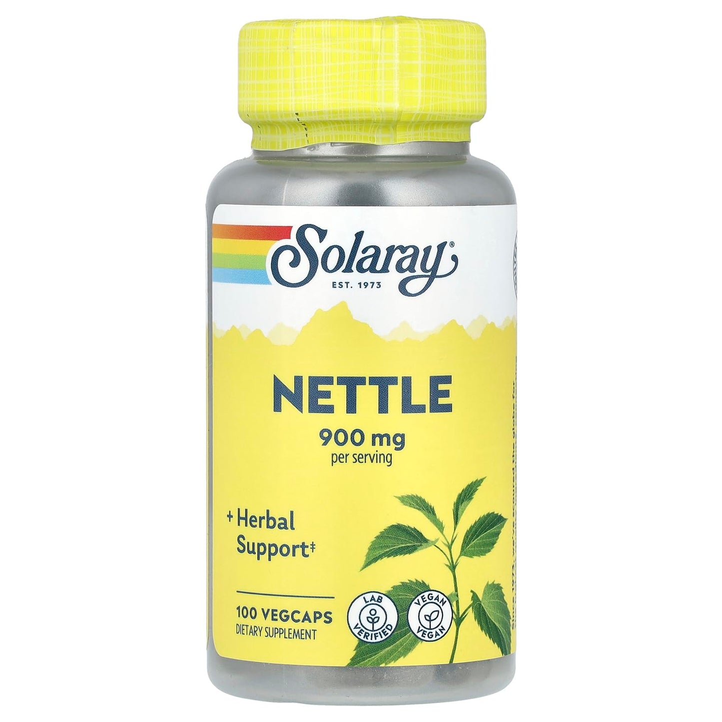 SOLARAY Nettle Capsules 100 VegCaps