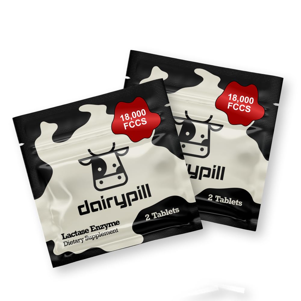 DairyPill Lactase Enzyme Tablets 4 Count