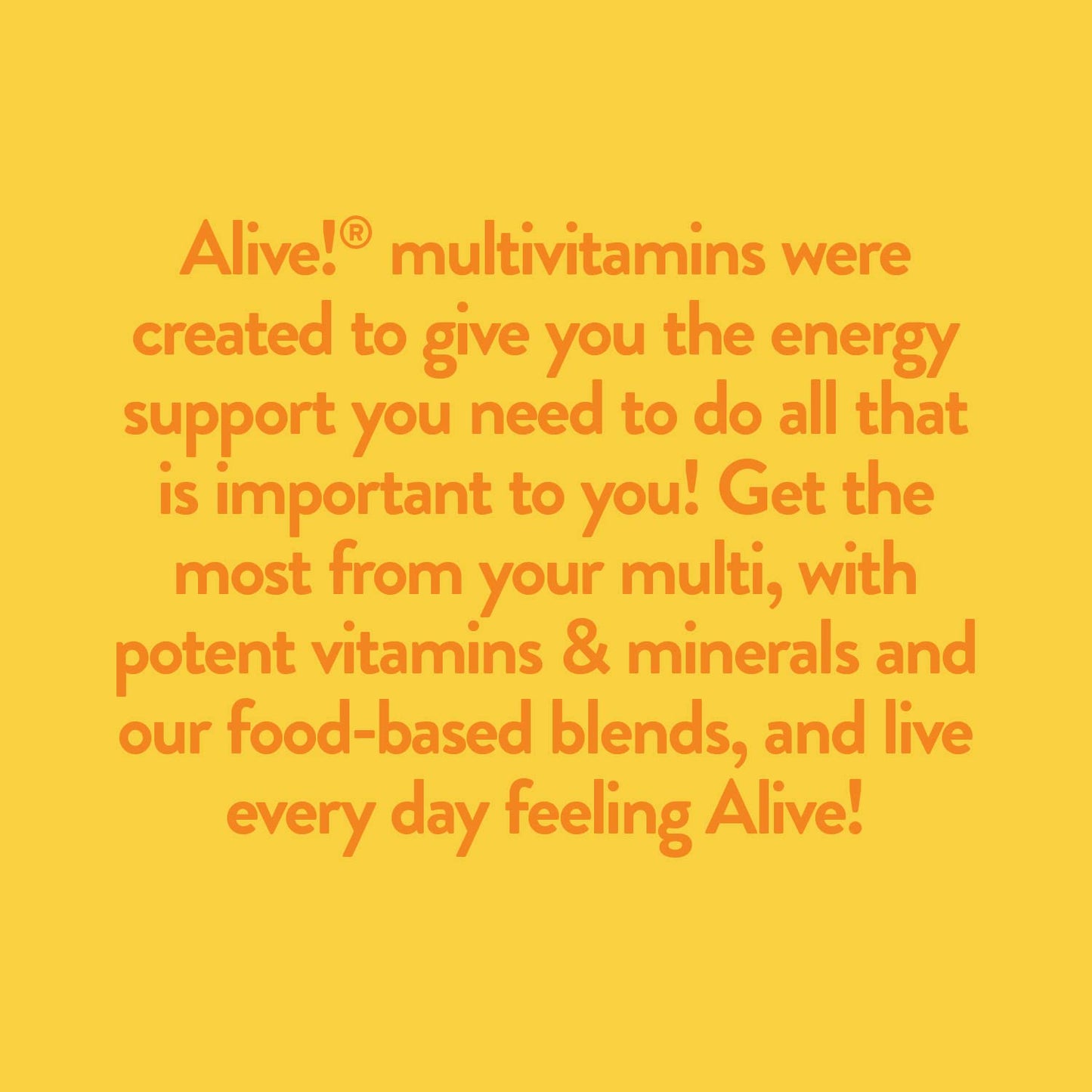 Nature’s Way Alive! Daily Energy Multivitamin 22 Vitamins and Minerals, 120 Tablets