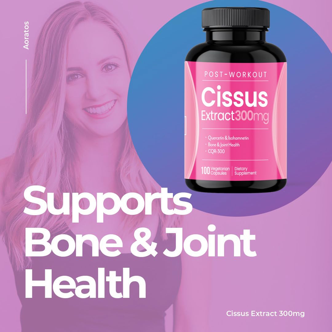 Aoratos Cissus Extract Capsules 100 Count
