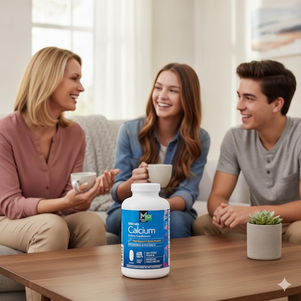 1MSR Calcium with Vitamin D3 Tablets 600 Count