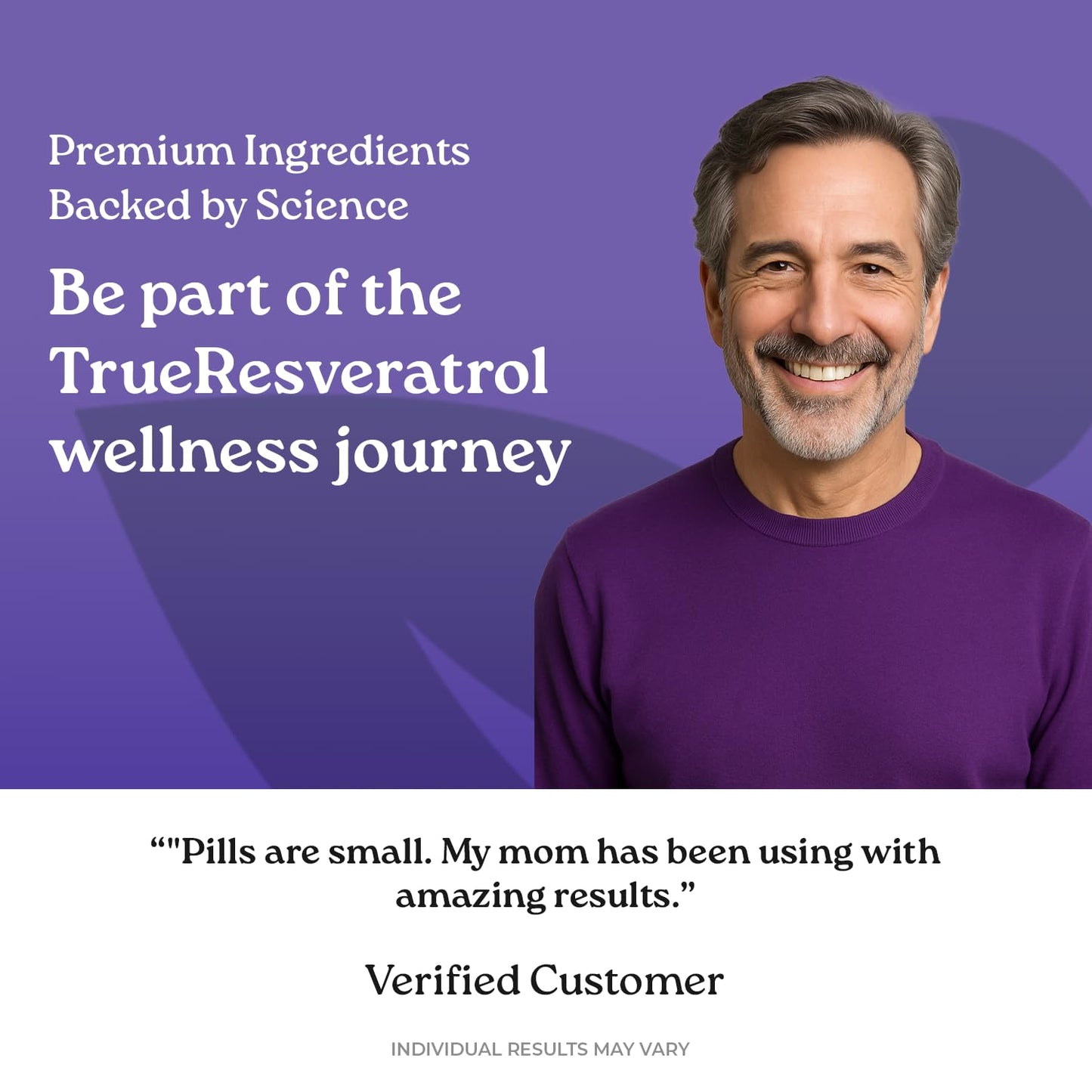 NatureCity TrueResveratrol Resveratrol Supplement & Anti-Aging Support 60 Capsules