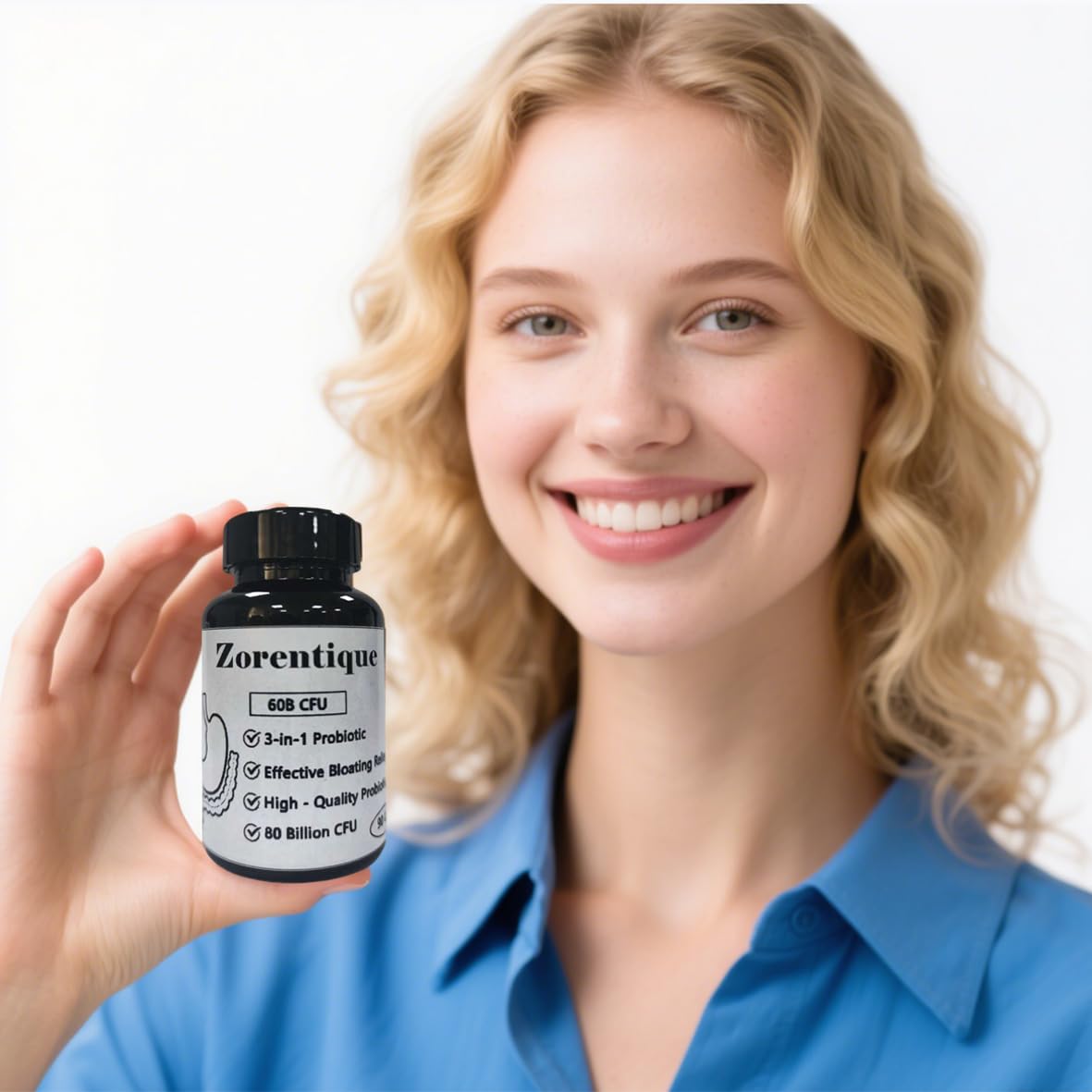 Generic Zorentique Advanced 3-in-1 Probiotic Capsule 90 Count