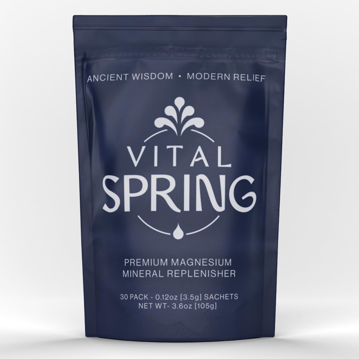 Vital Spring Sugar Free Mineral Replenisher Powder 3.6 oz