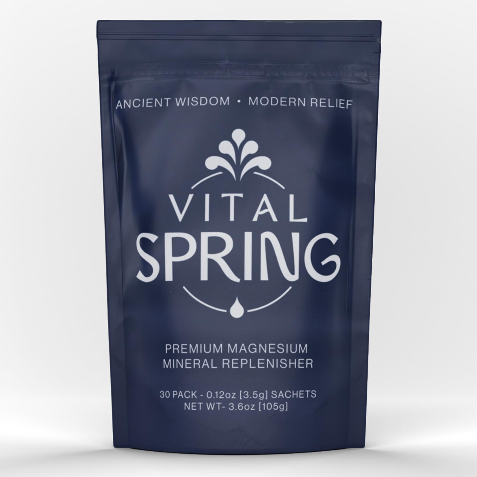 Vital Spring Sugar Free Mineral Replenisher Powder 3.6 oz