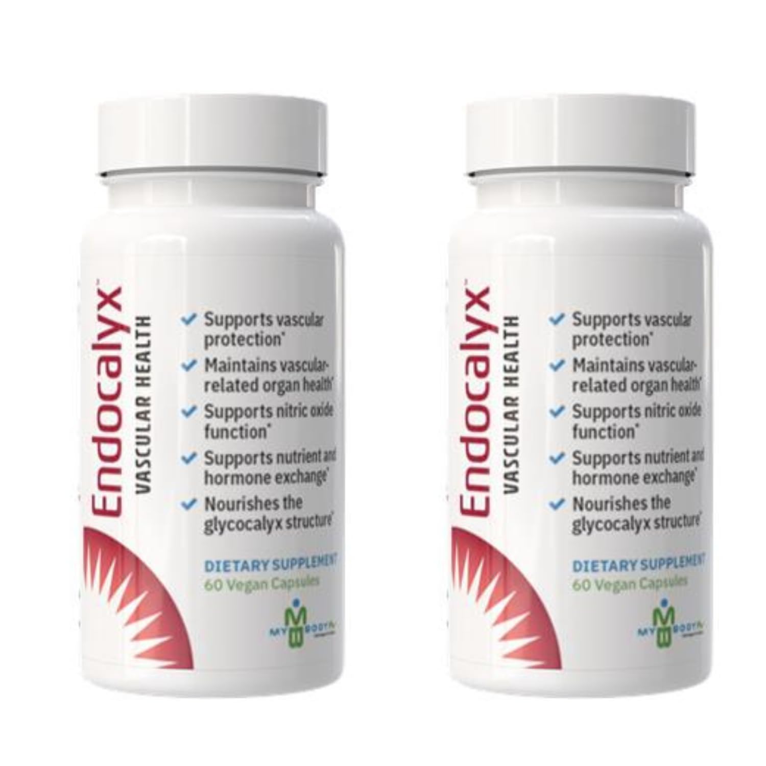 MYBODYRX Endocalyx Supplement - Endothelial Glycocalyx Support 60 Capsules