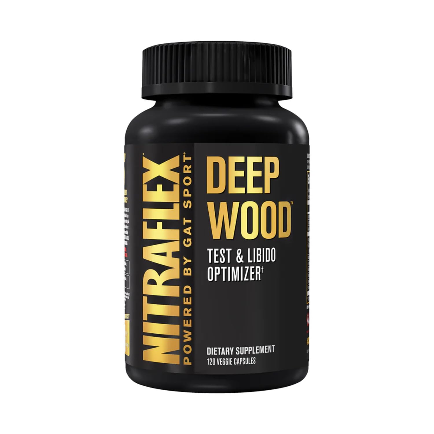 GAT SPORT NITRAFLEX DEEP Wood Vegetable Capsules, 120 Capsules