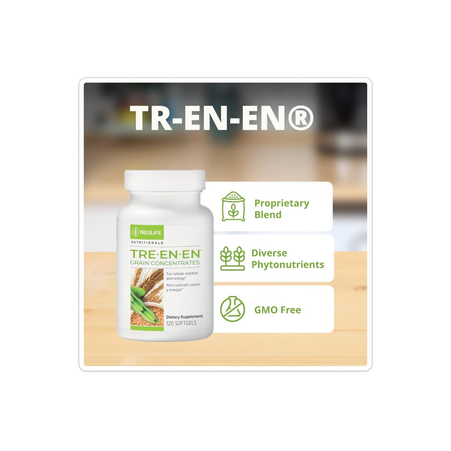 NeoLife TRE-en-en Grain Concentrates Softgels 120 Count