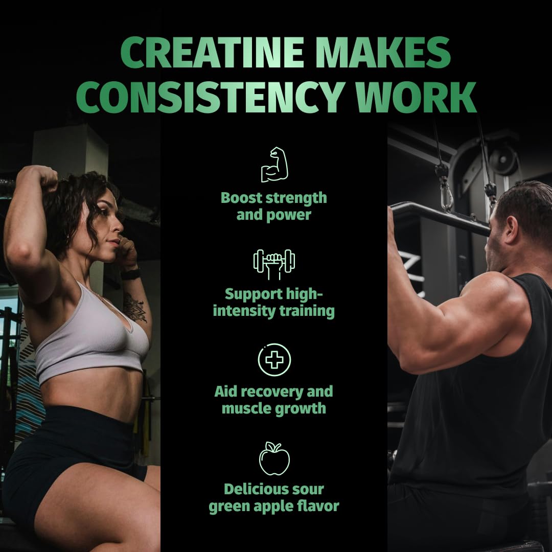 Coach Soak Creatine Monohydrate Gummies 5g Dose, 120 ct