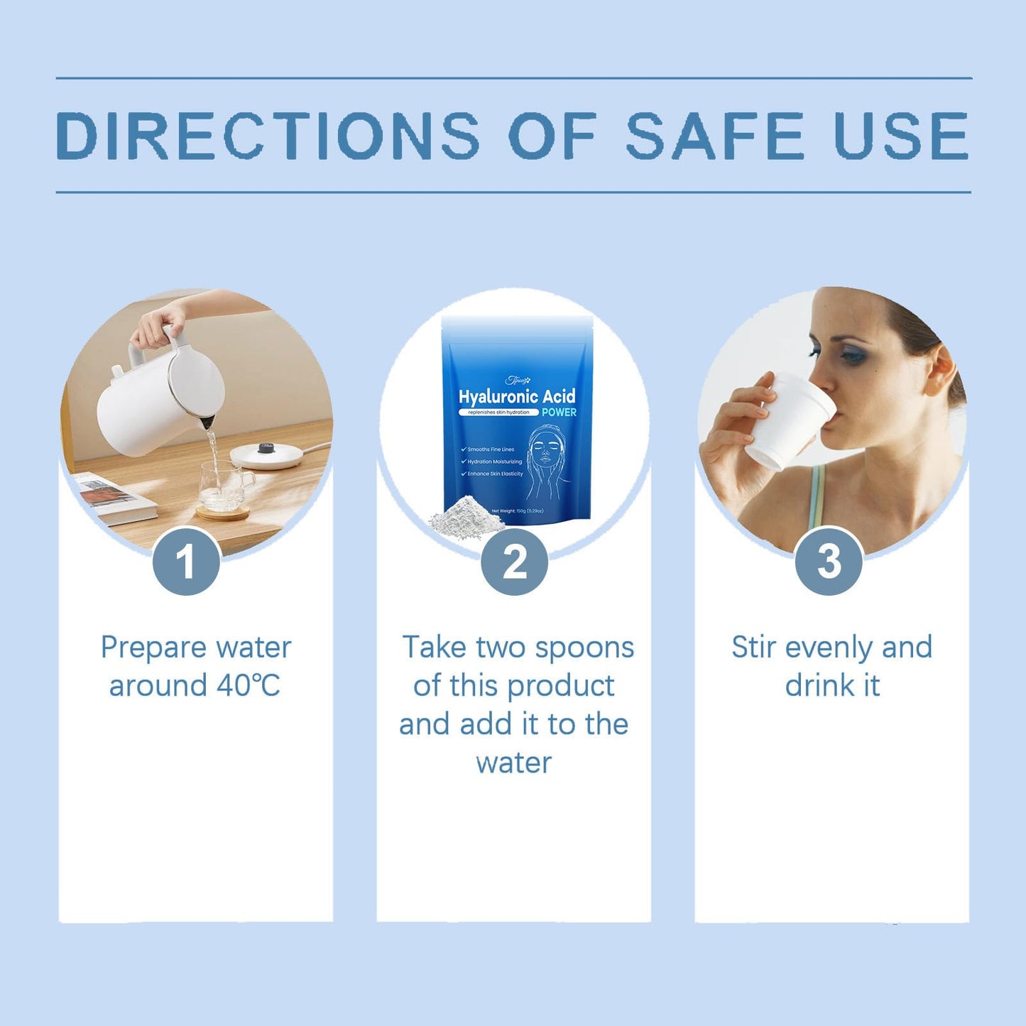 Tfnovg Hyaluronic Acid Powder 3.5274
