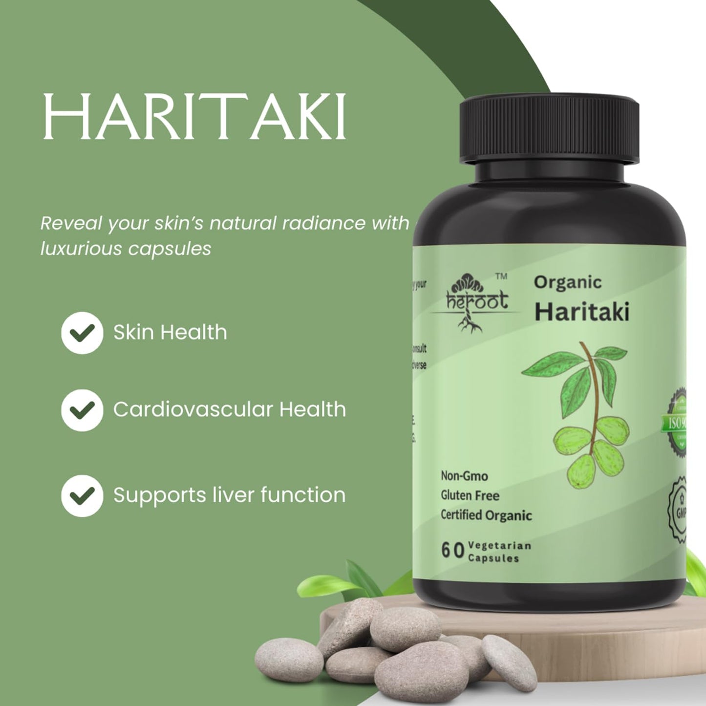 Heroot Haritaki 120 Capsules