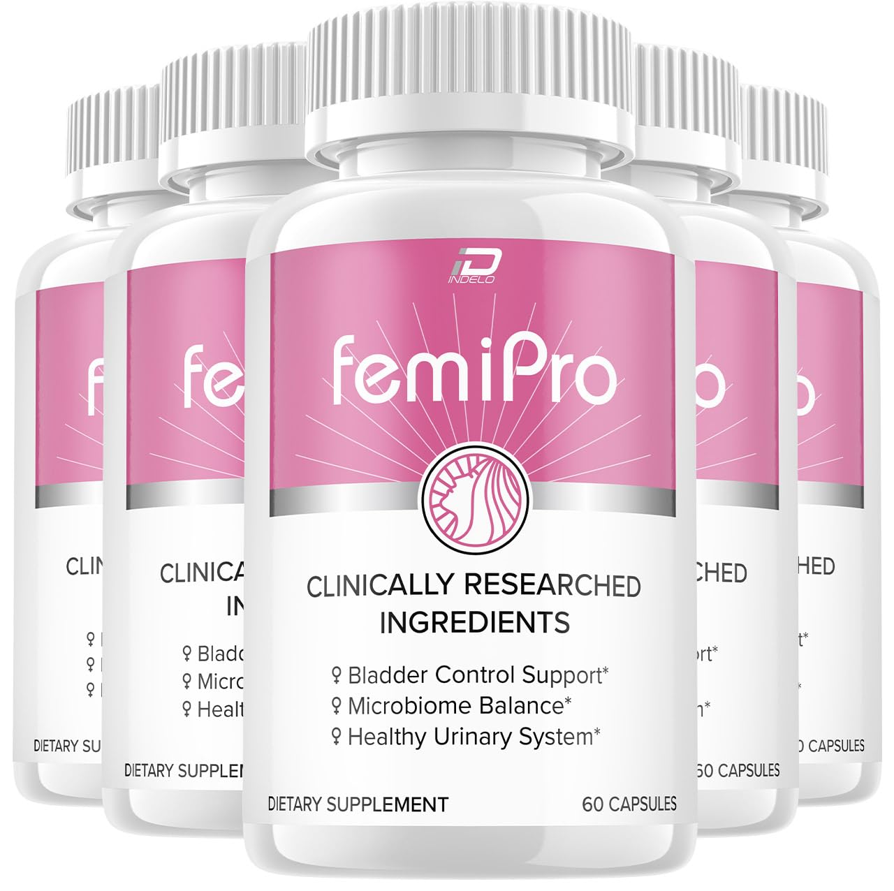 Indelo FemiPro Probiotic Capsule, 300 Capsules