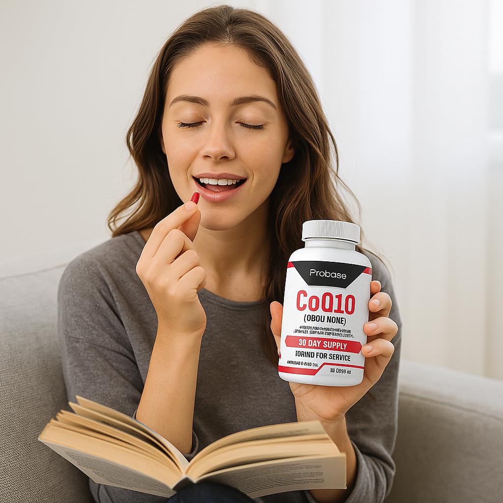 Probase Nutrition CoQ10 (Ubiquinone) Capsules, 30 Count