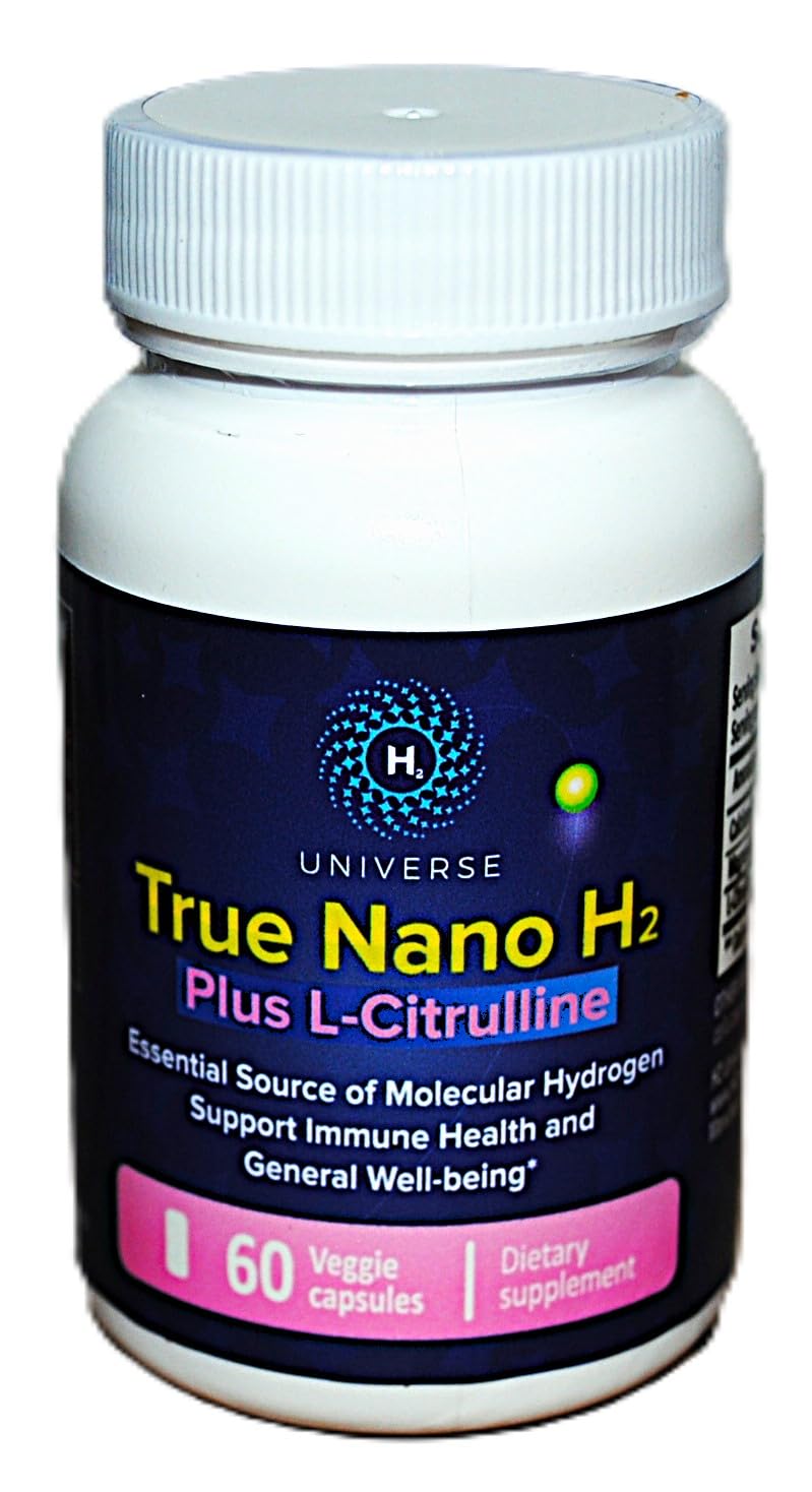 H2 Universe True Nano H2 Plus L-Citrulline, 60 Capsules