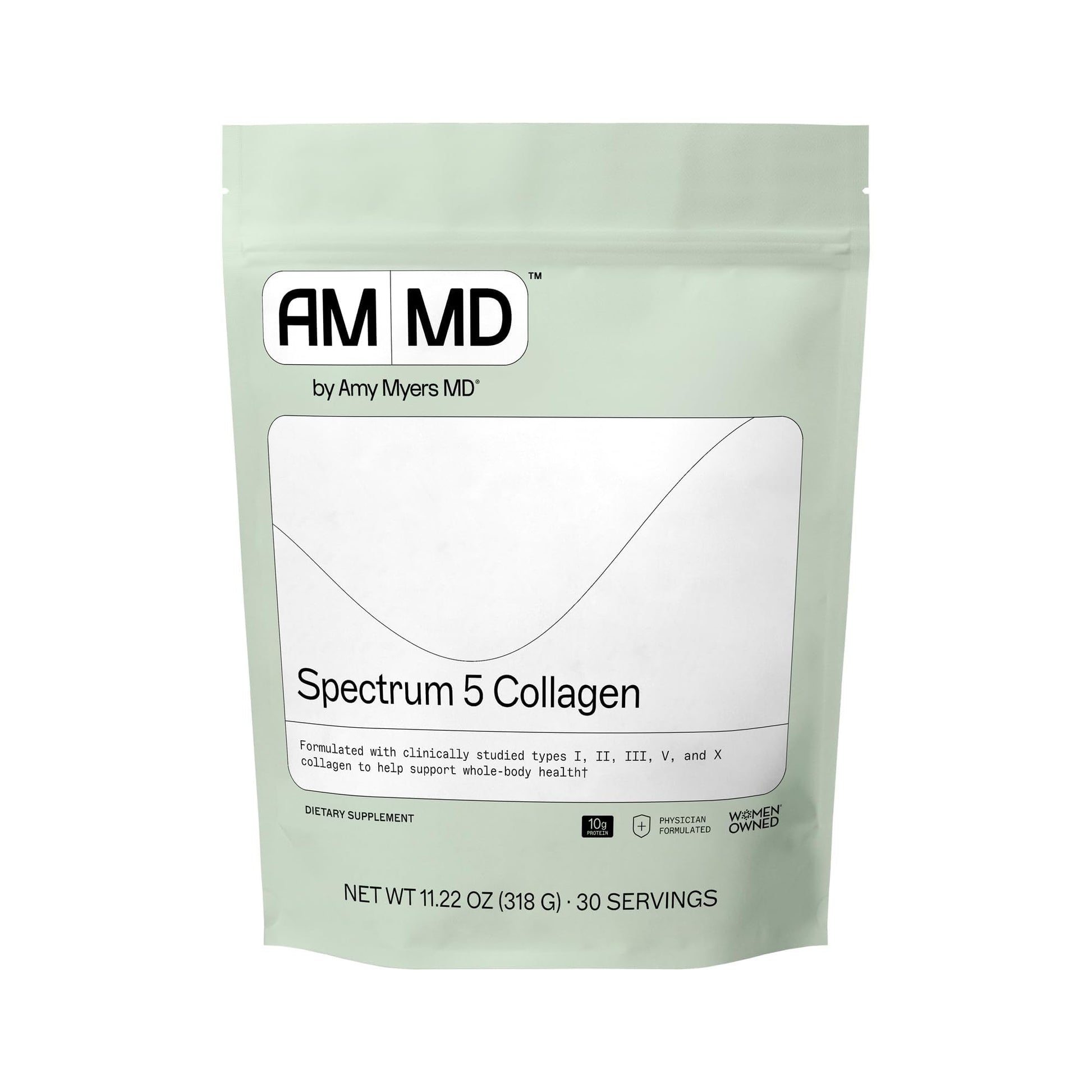 Amy Myers MD Spectrum 5 Collagen Peptides Powder 30 Servings