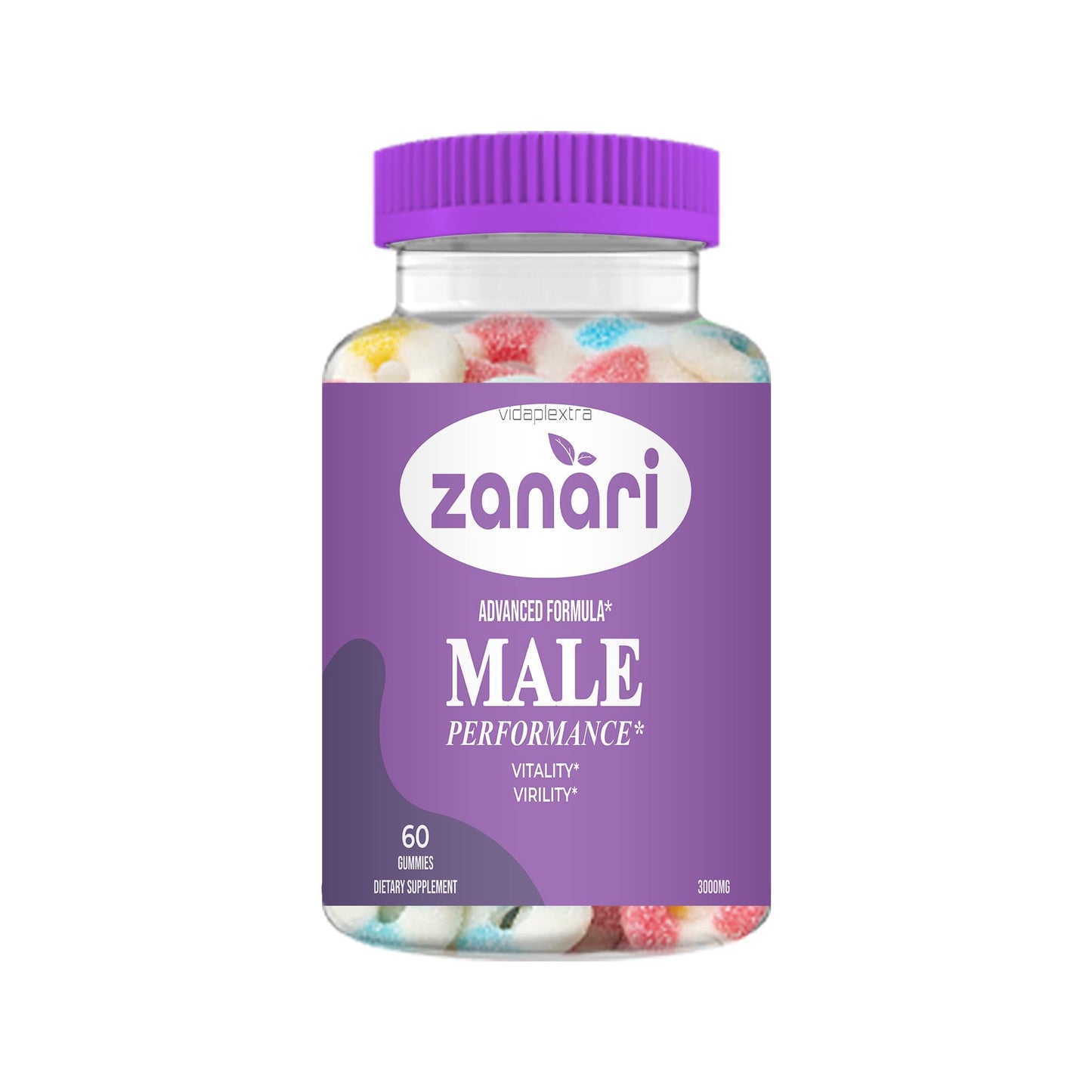 VIDAPLEXTRA Zanari Advanced Gummies 60 Gummies