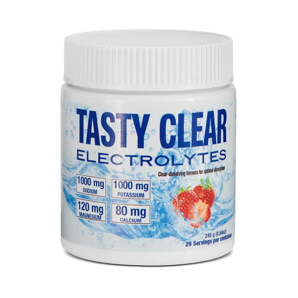 PureBulk Tasty Clear Electrolytes Powder 8.6 oz