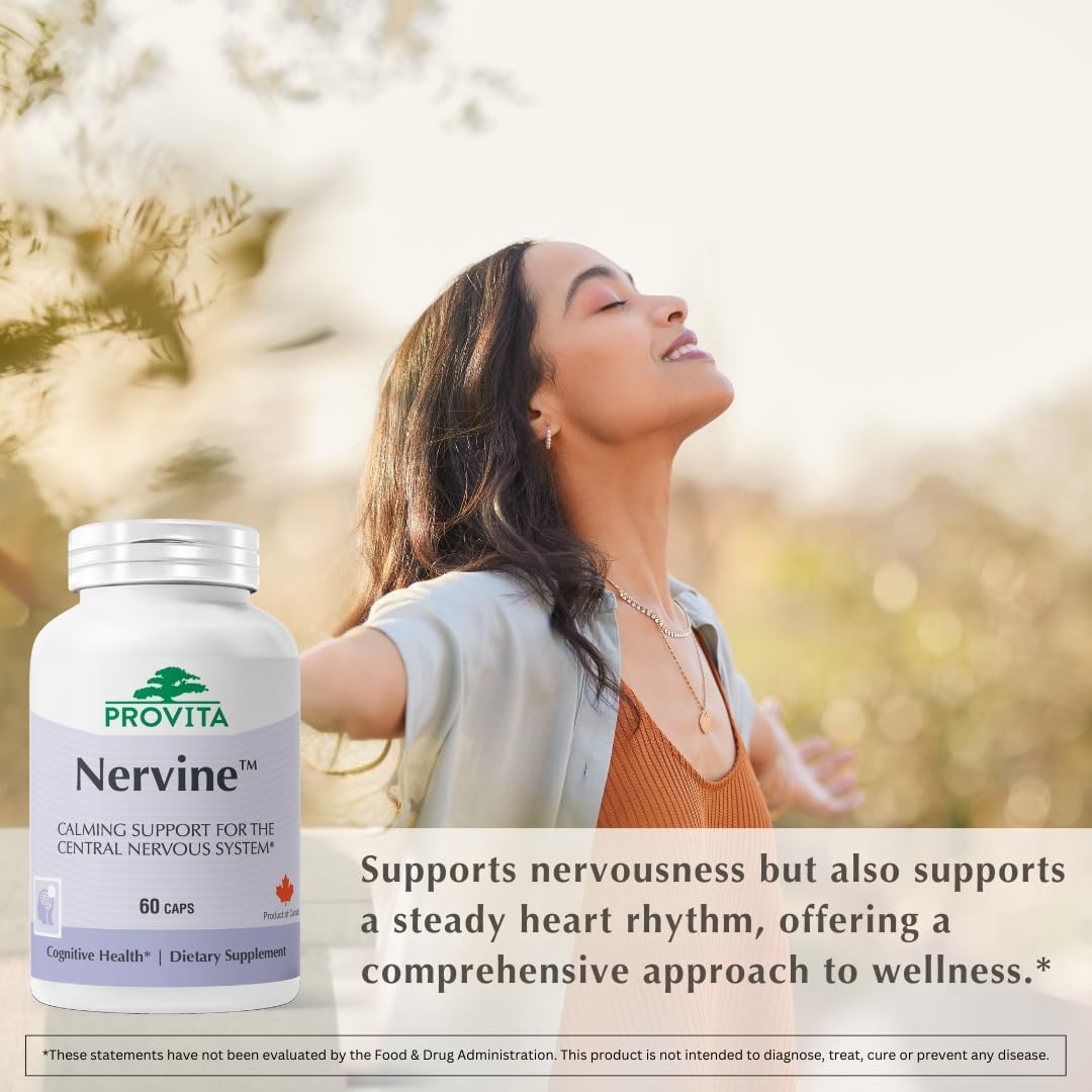 PROVITA Nervine Capsules 120 Count