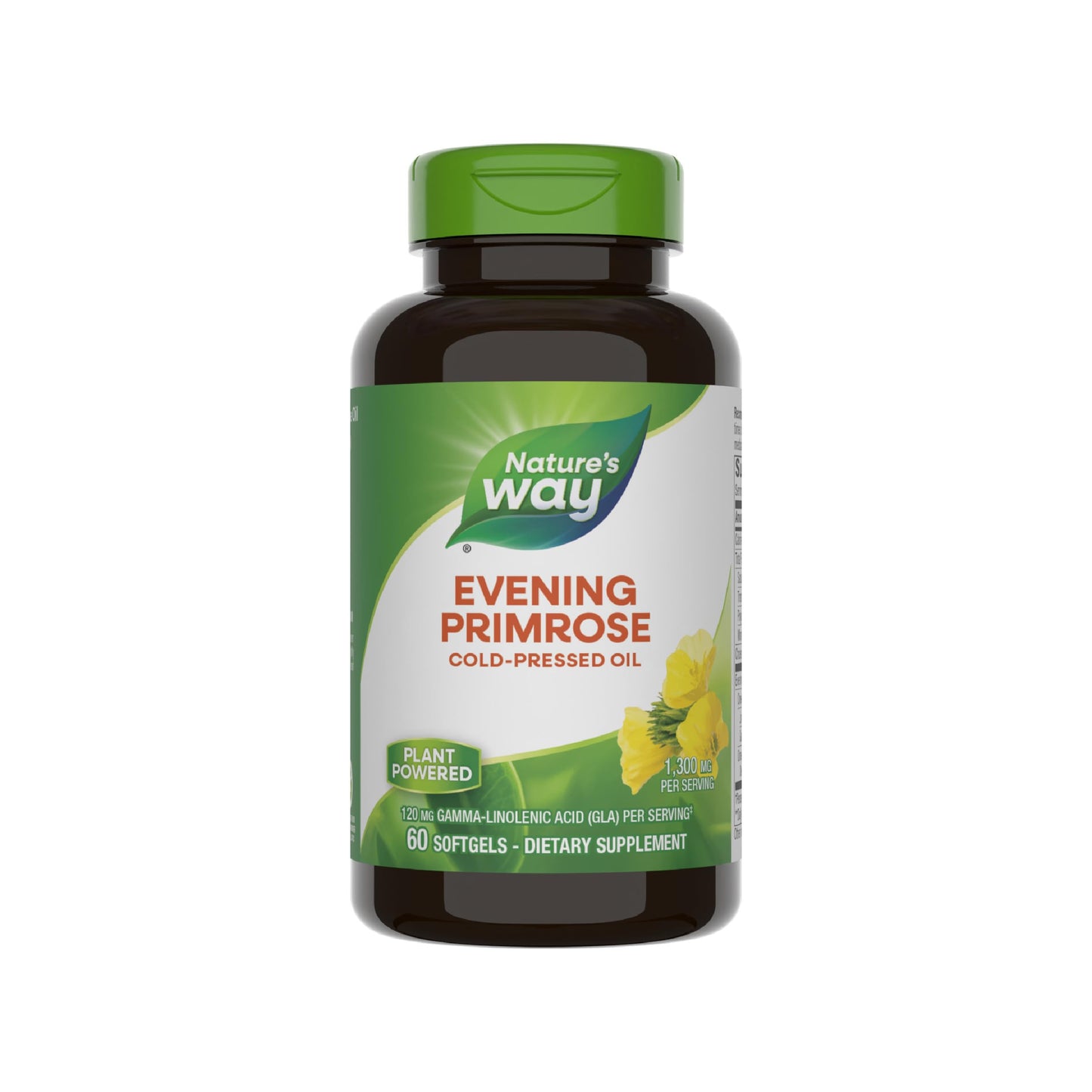 Nature's Way Evening Primrose Oil Softgels, 60 Count