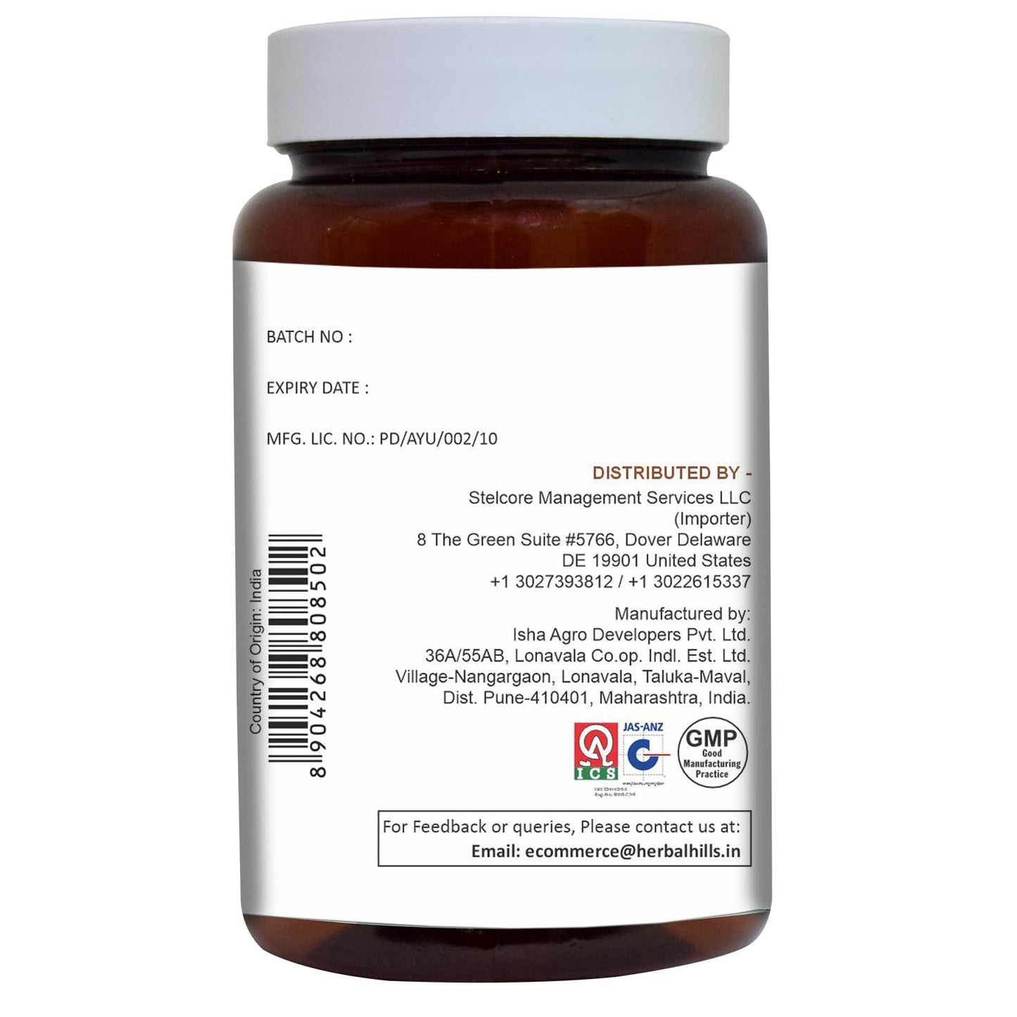 Herbal Hills Arjuna Capsules Capsule 120 Count