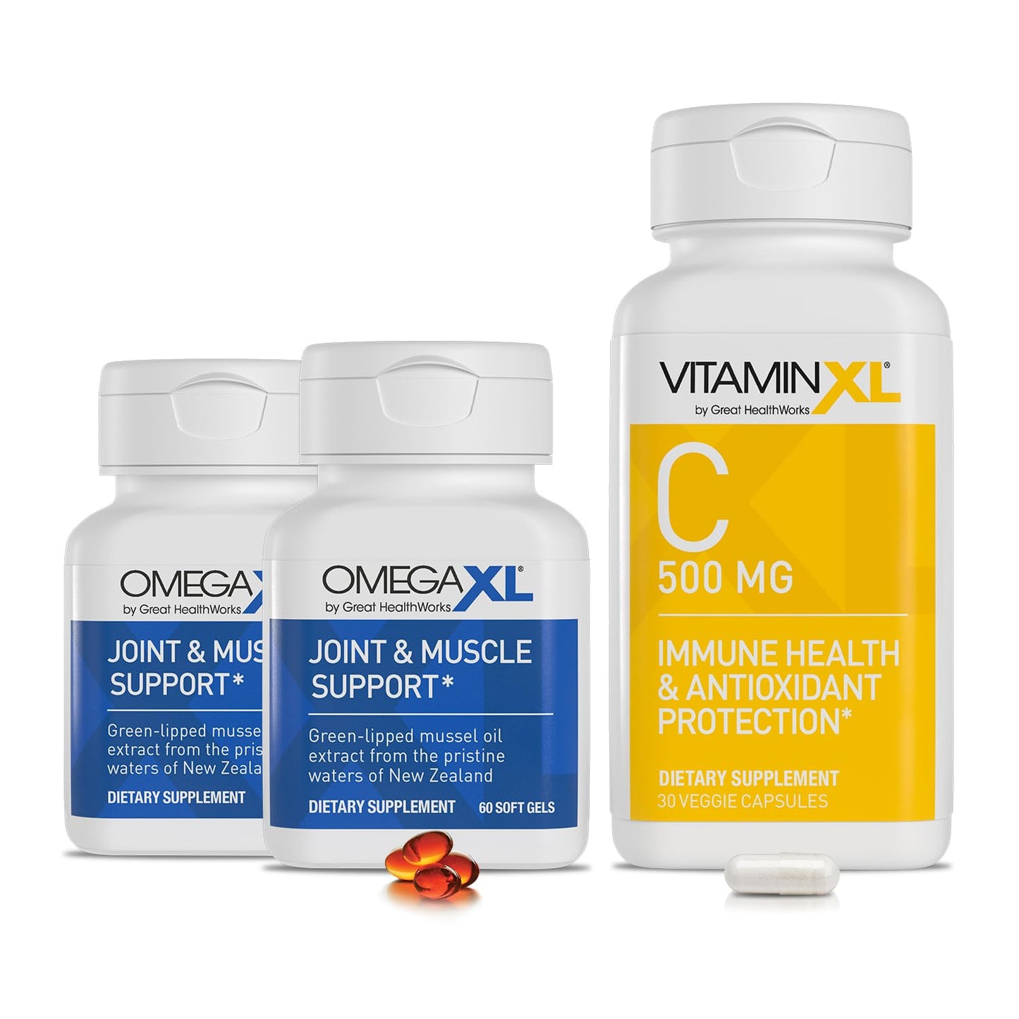 OmegaXL Joint Support Supplement, 150 Capsules