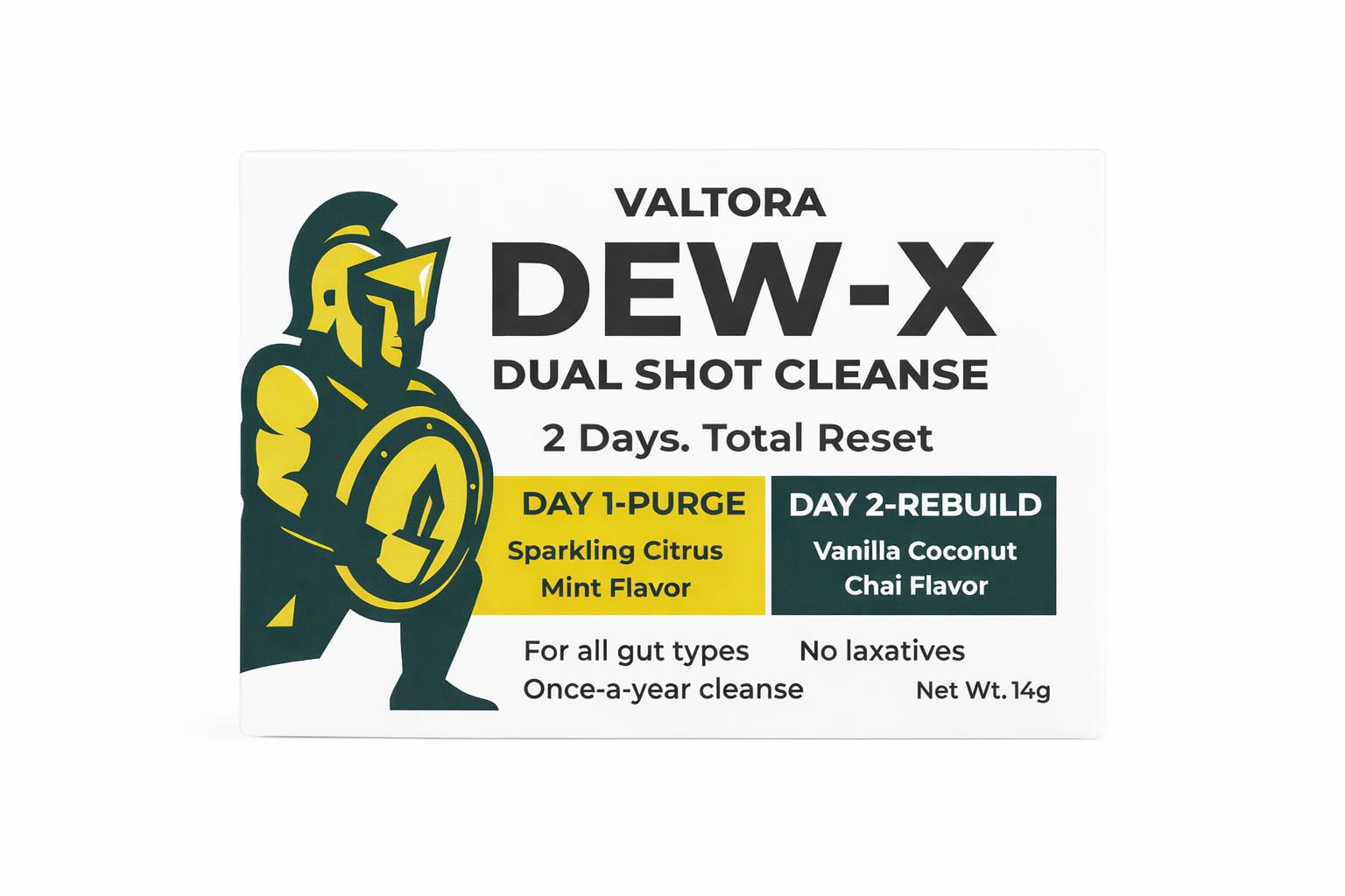 VALTORA Dew X Herbal Digestive Support – Plant-Based Gut Balance Formula – 2-Day System Tablets 2
