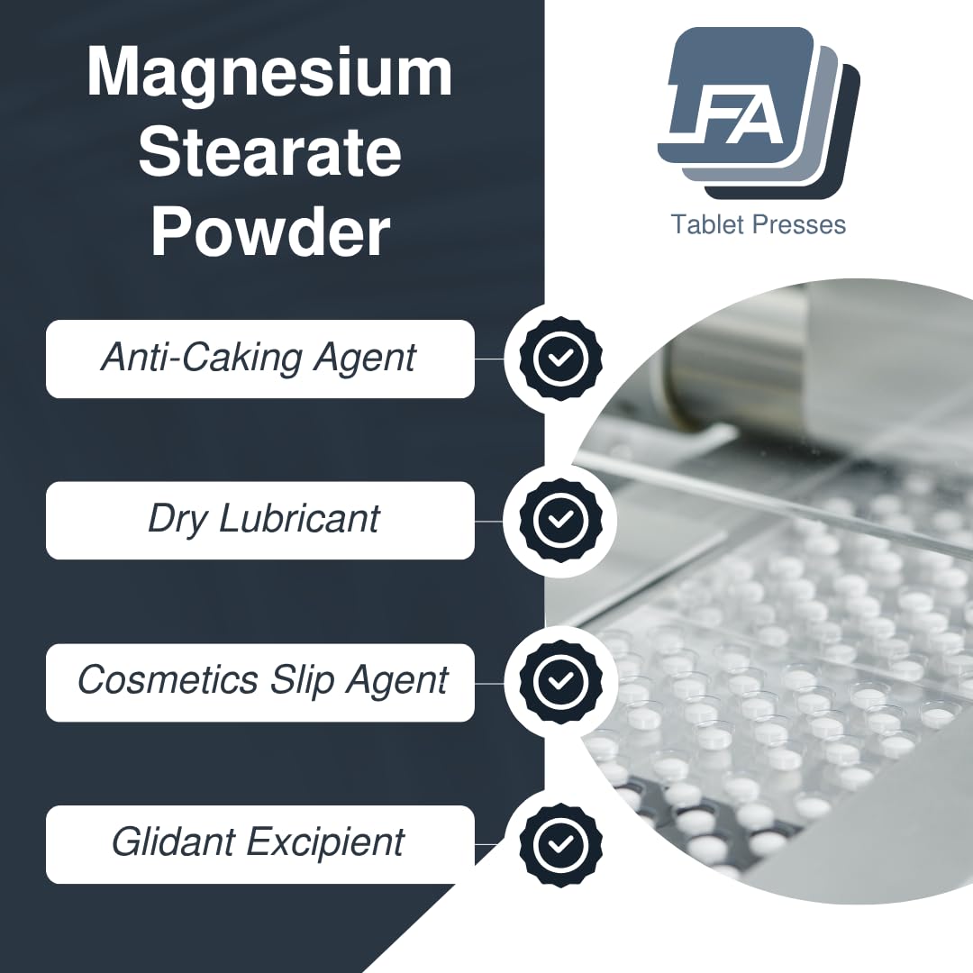 LFA Tablet Presses Magnesium Stearate Powder 176 oz