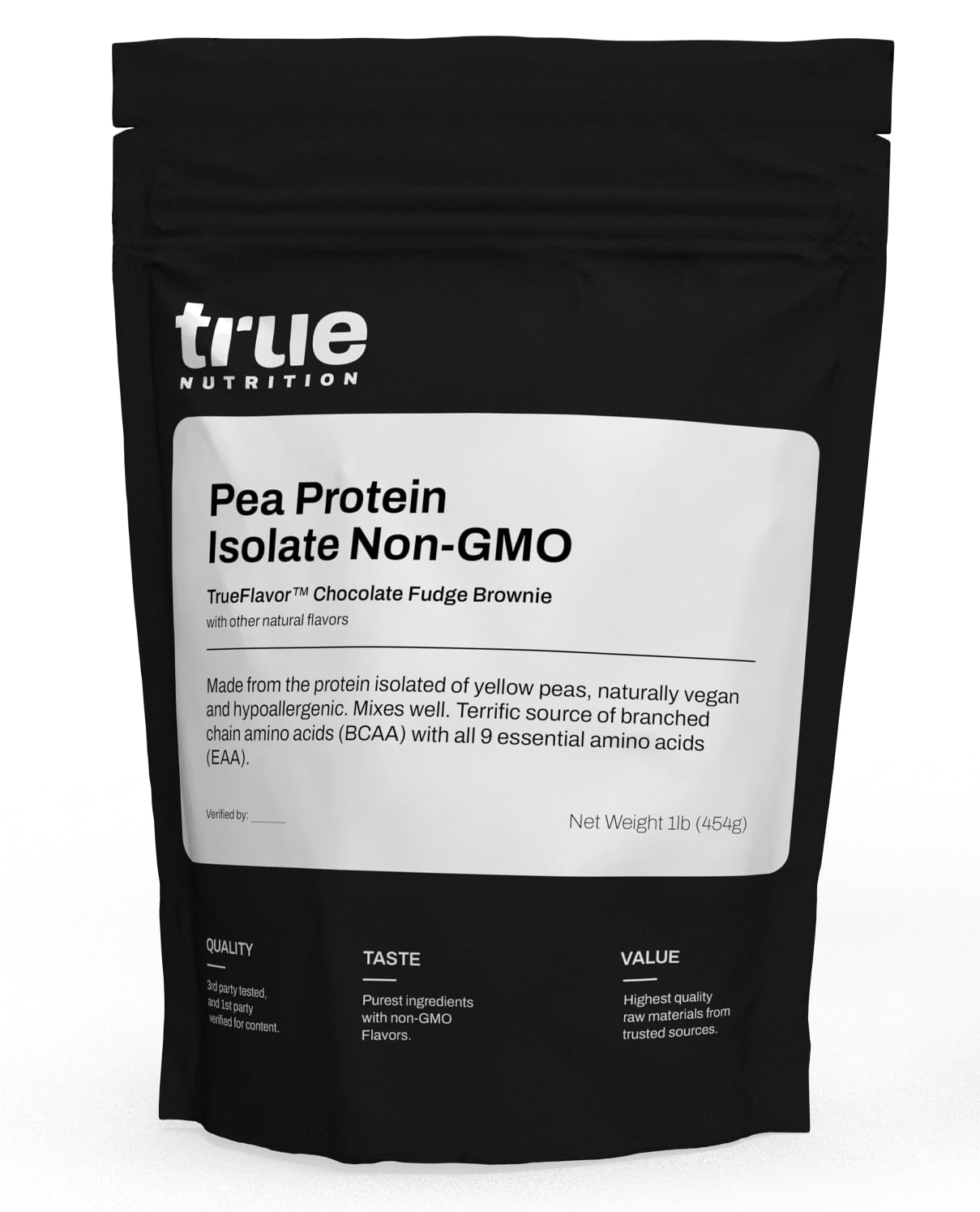 True Nutrition Pea Protein Isolate, Chocolate Fudge Brownie Powder 16