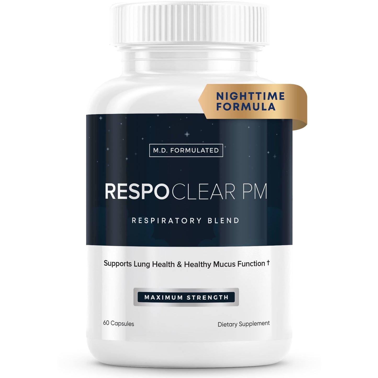 Herbal Tea Therapy RespoClear PM Capsule 60 Count