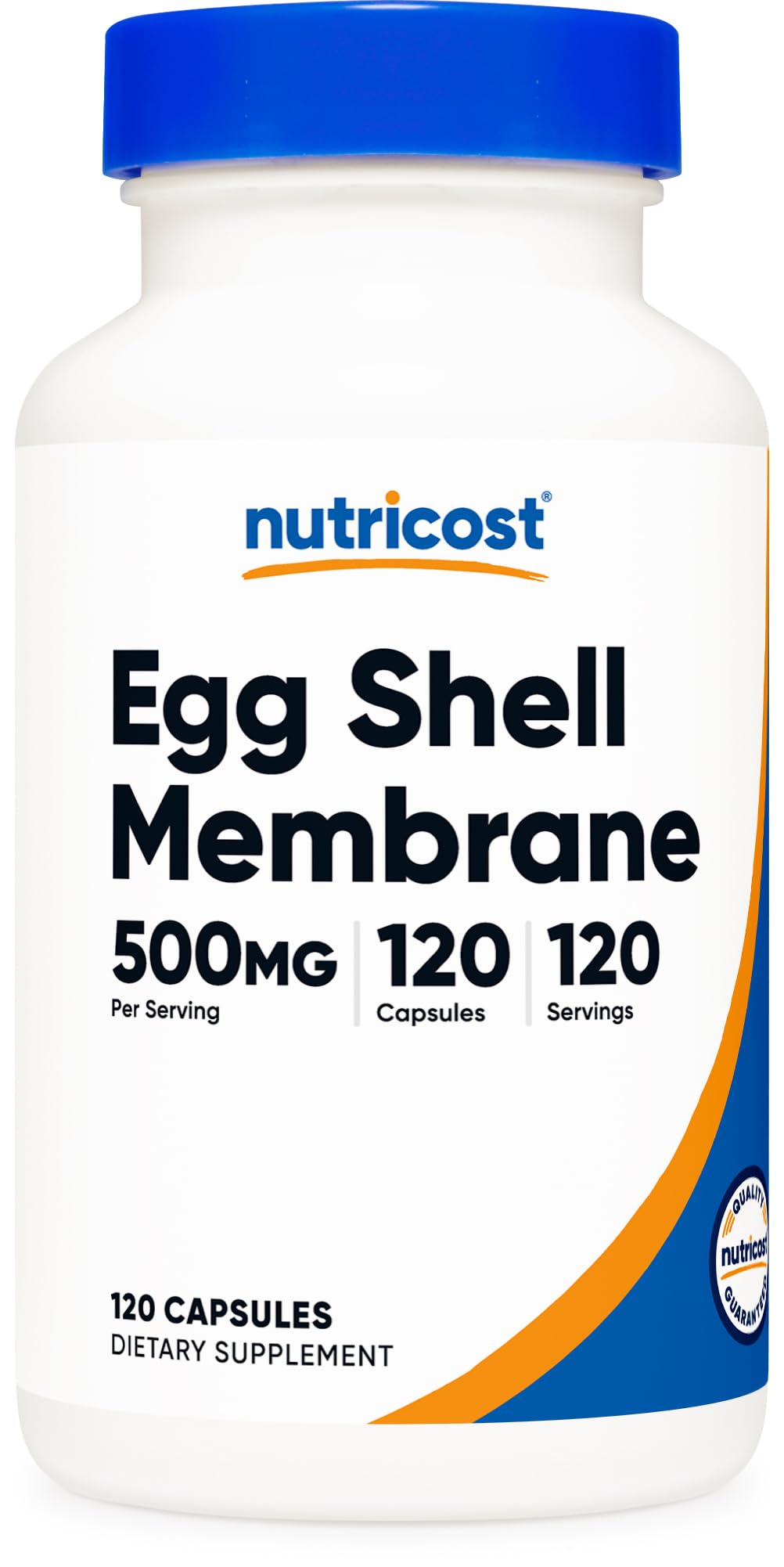 Nutricost Egg Shell Membrane 500mg Per Serving, 120 Capsules
