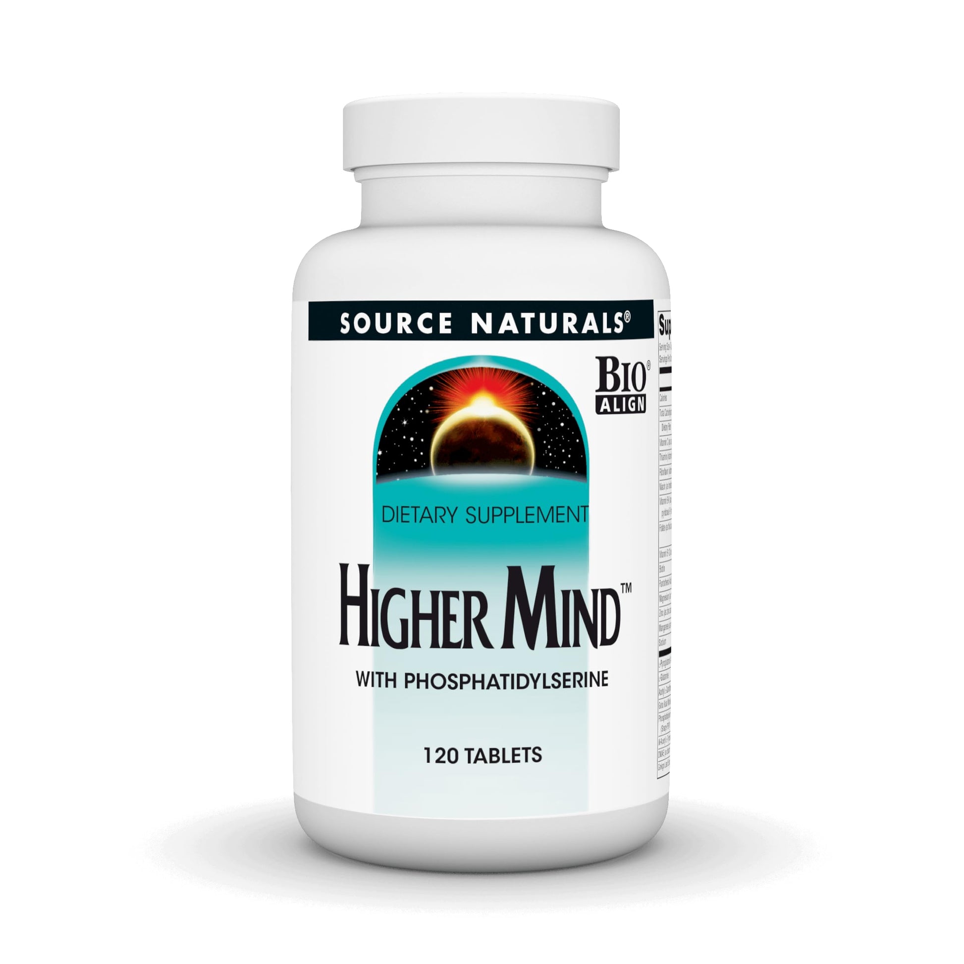 Source Naturals Higher Mind with Phosphatidylserine 120 Tablets