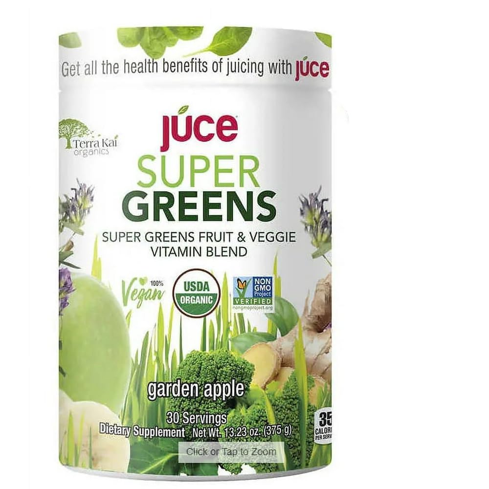 Tomo Wellness Terra-Kai Organics Juce Super Fruit and Veggie Blend Drink Powder 13.2 Ounce