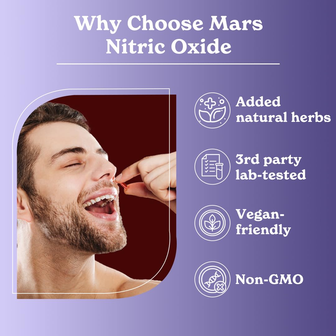 mars by GHC Nitric Oxide Peptides 1 Capsule