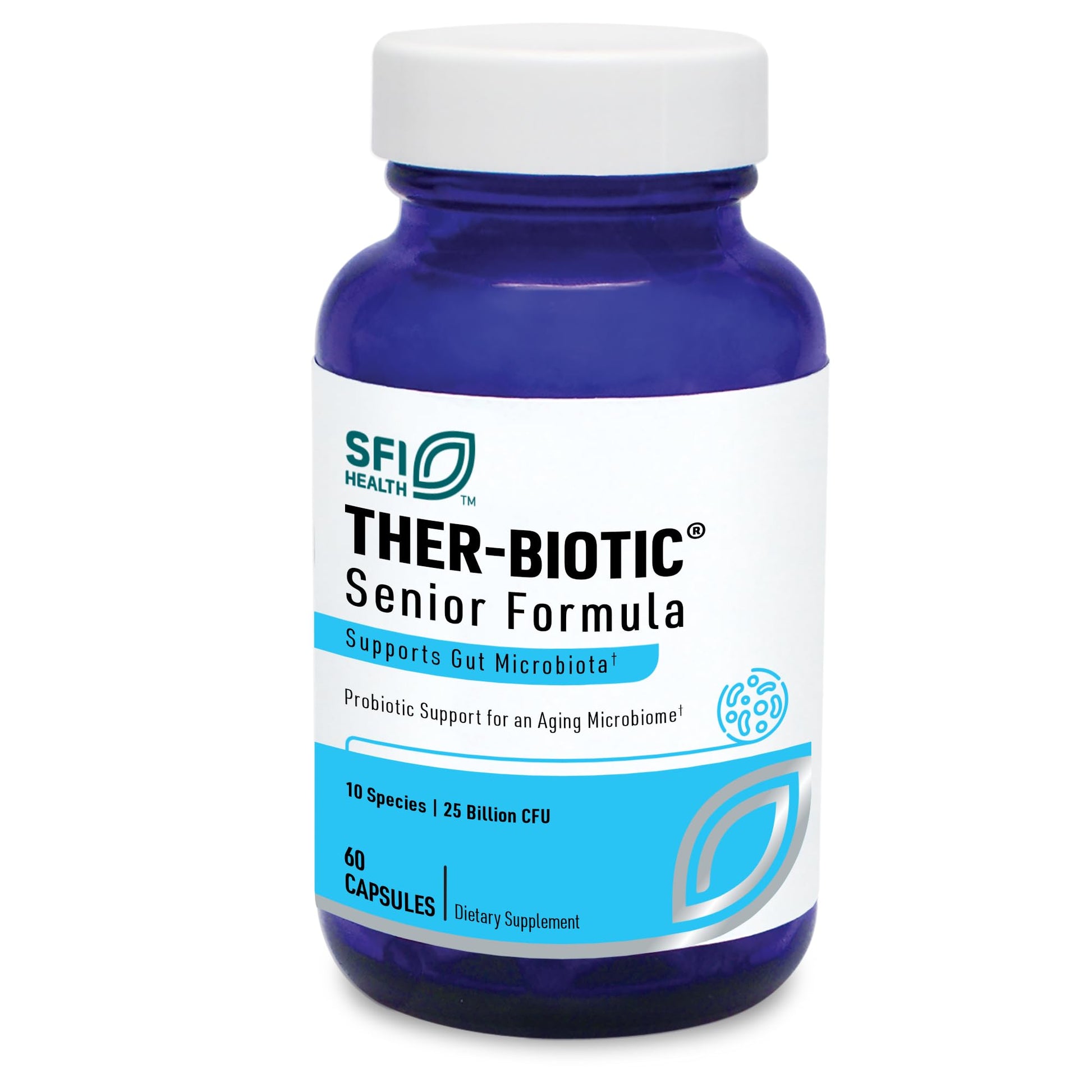 SFI Health Ther-Biotic Probiotics for Seniors 60 Capsules