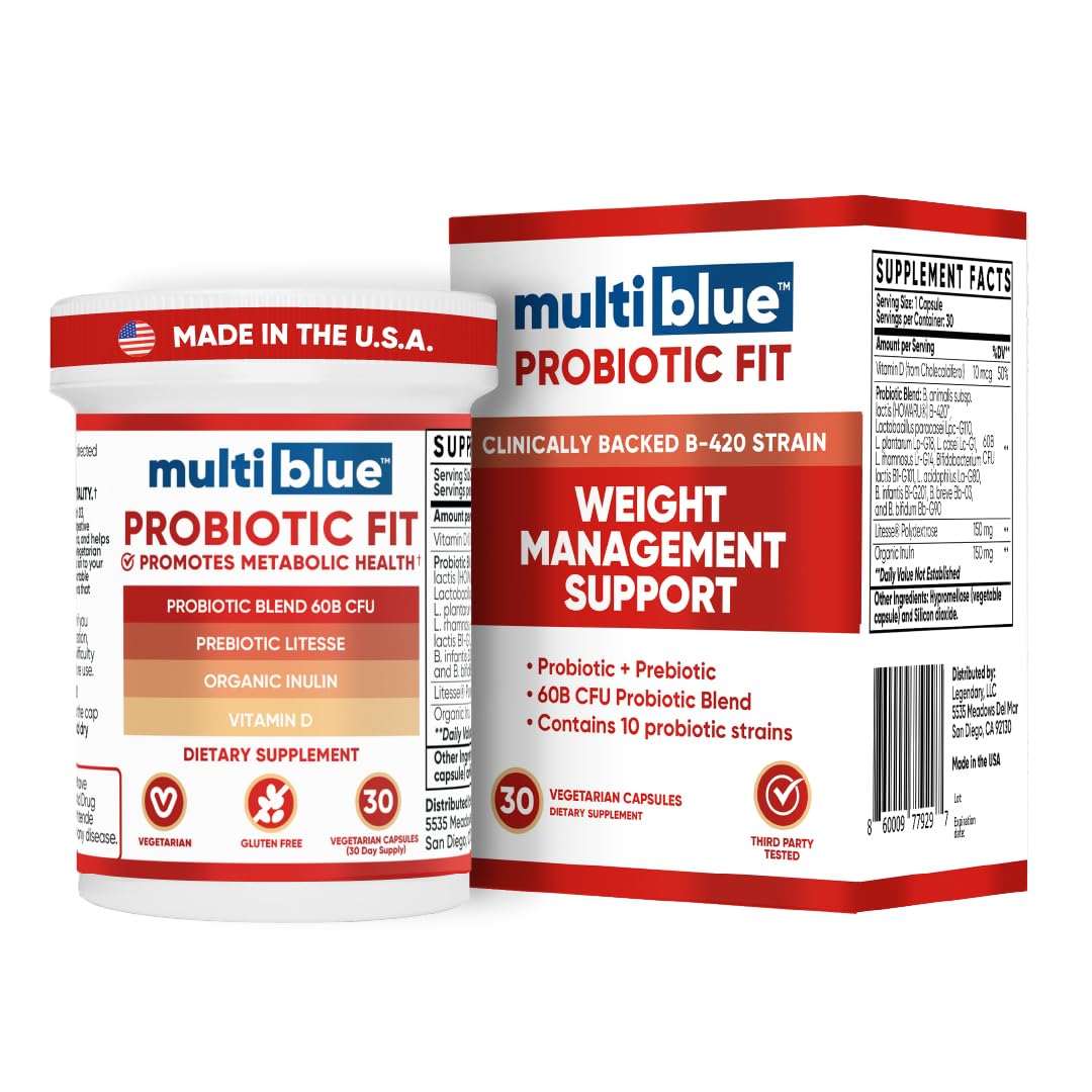 MultiBlue Probiotic Fit Capsule 30 Count