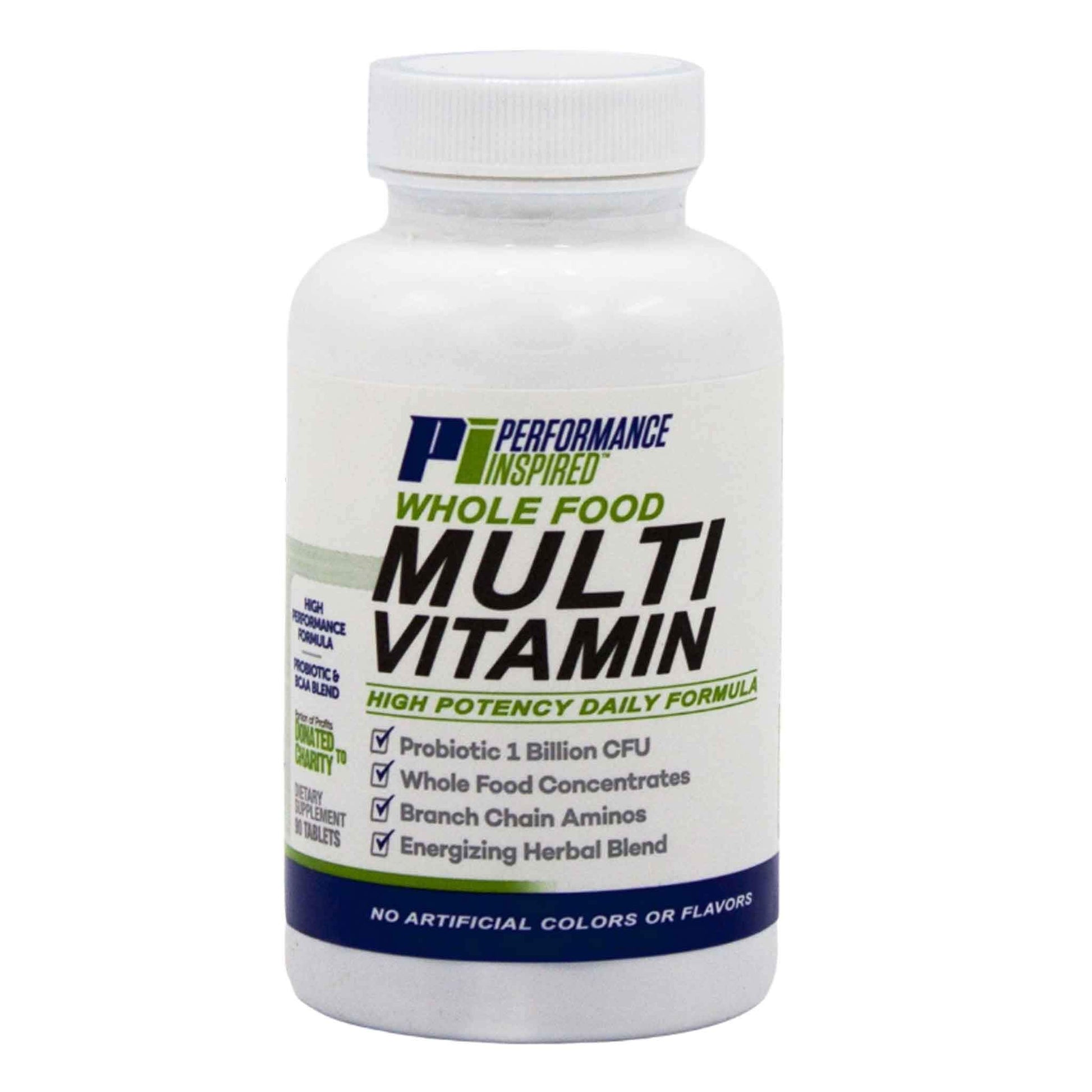 PERFORMANCE INSPIRED Whole Food Multi Vitamin 90 Tablets